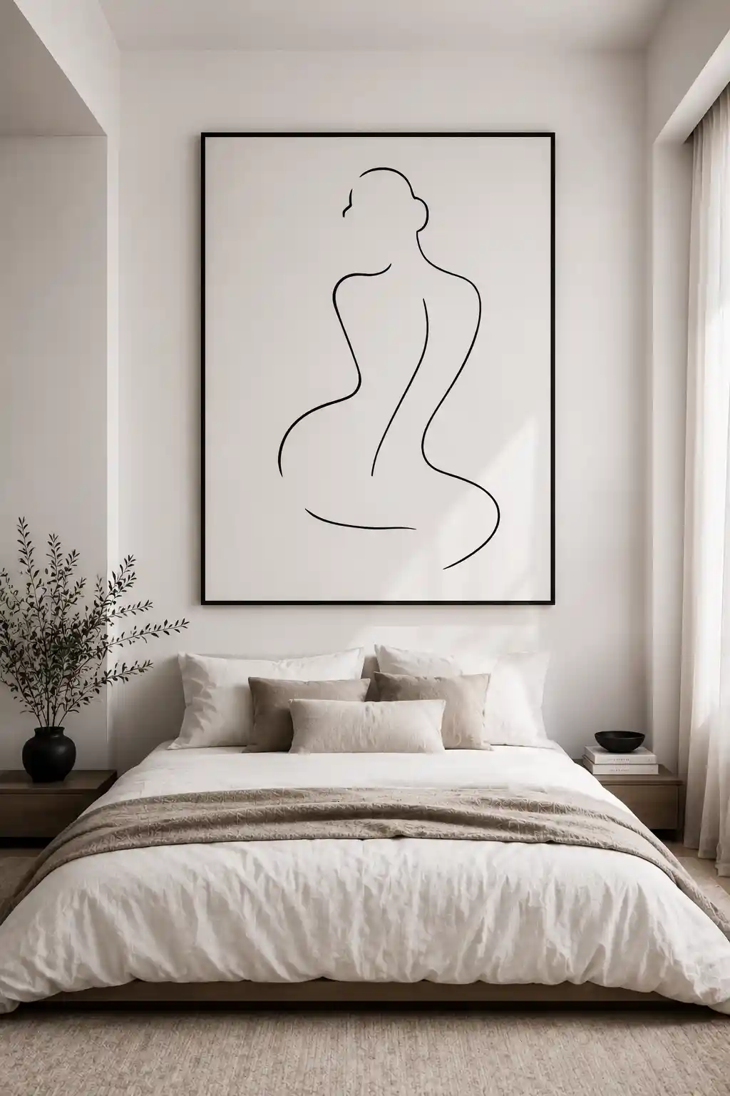 A Single Statement Piece of Minimalist Art