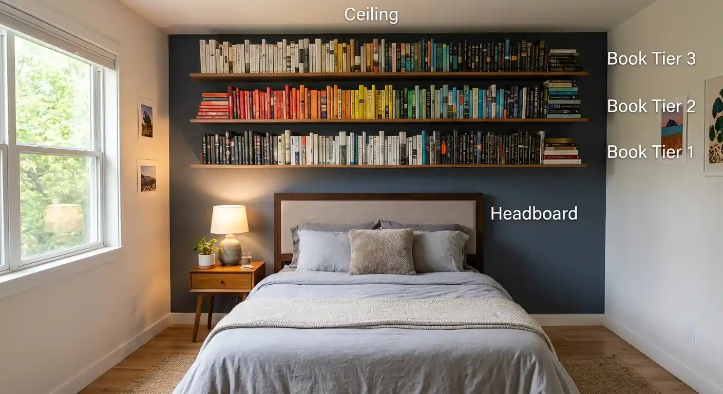 23 Elevate Your Library With Floating Book Walls Clean