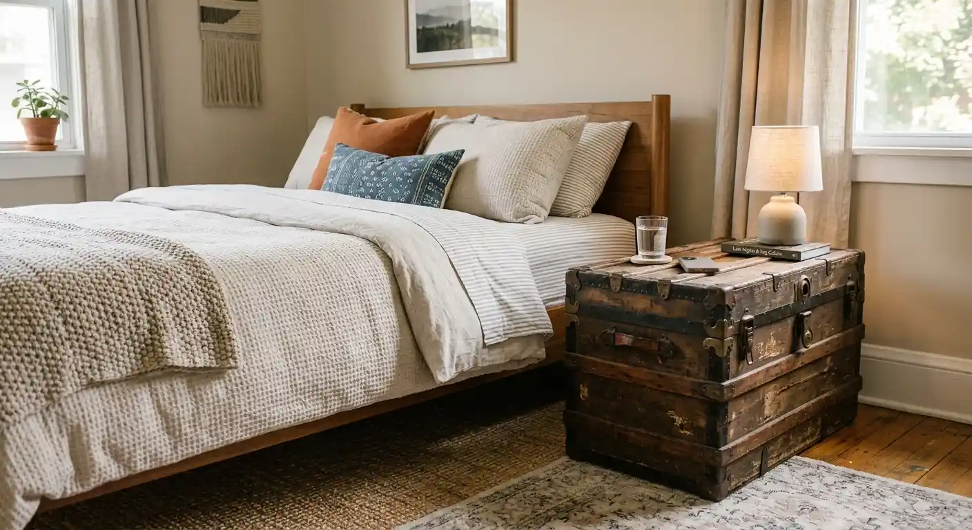 24 Repurpose A Vintage Storage Trunk Clean