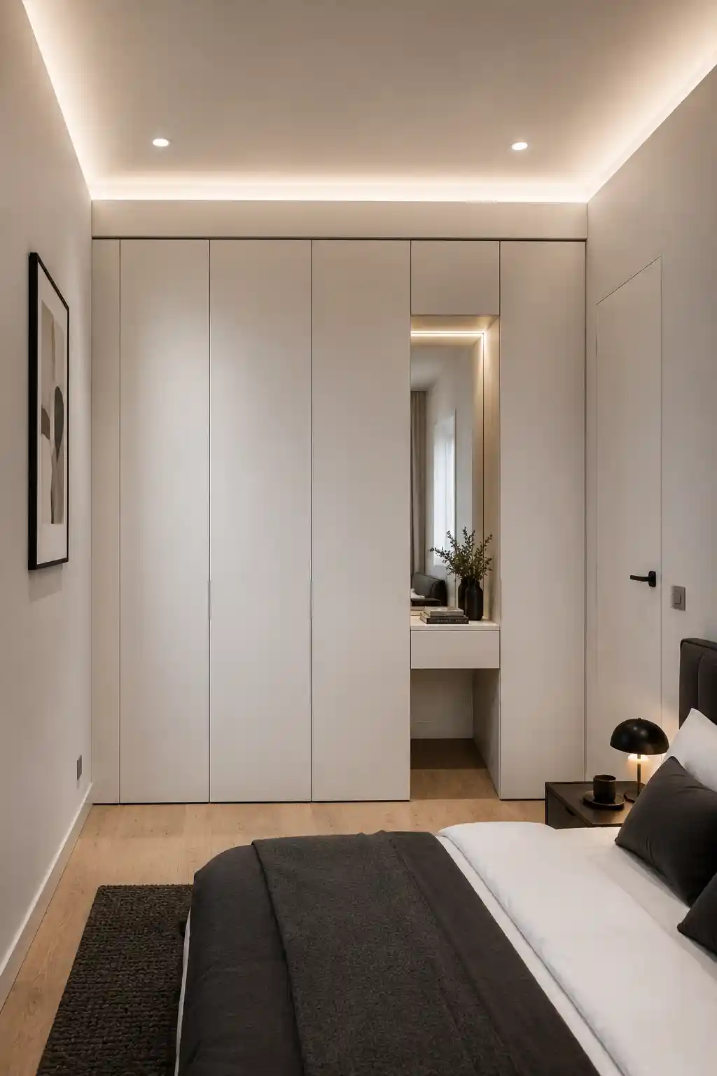 Implement Seamless Floor-to-Ceiling Storage