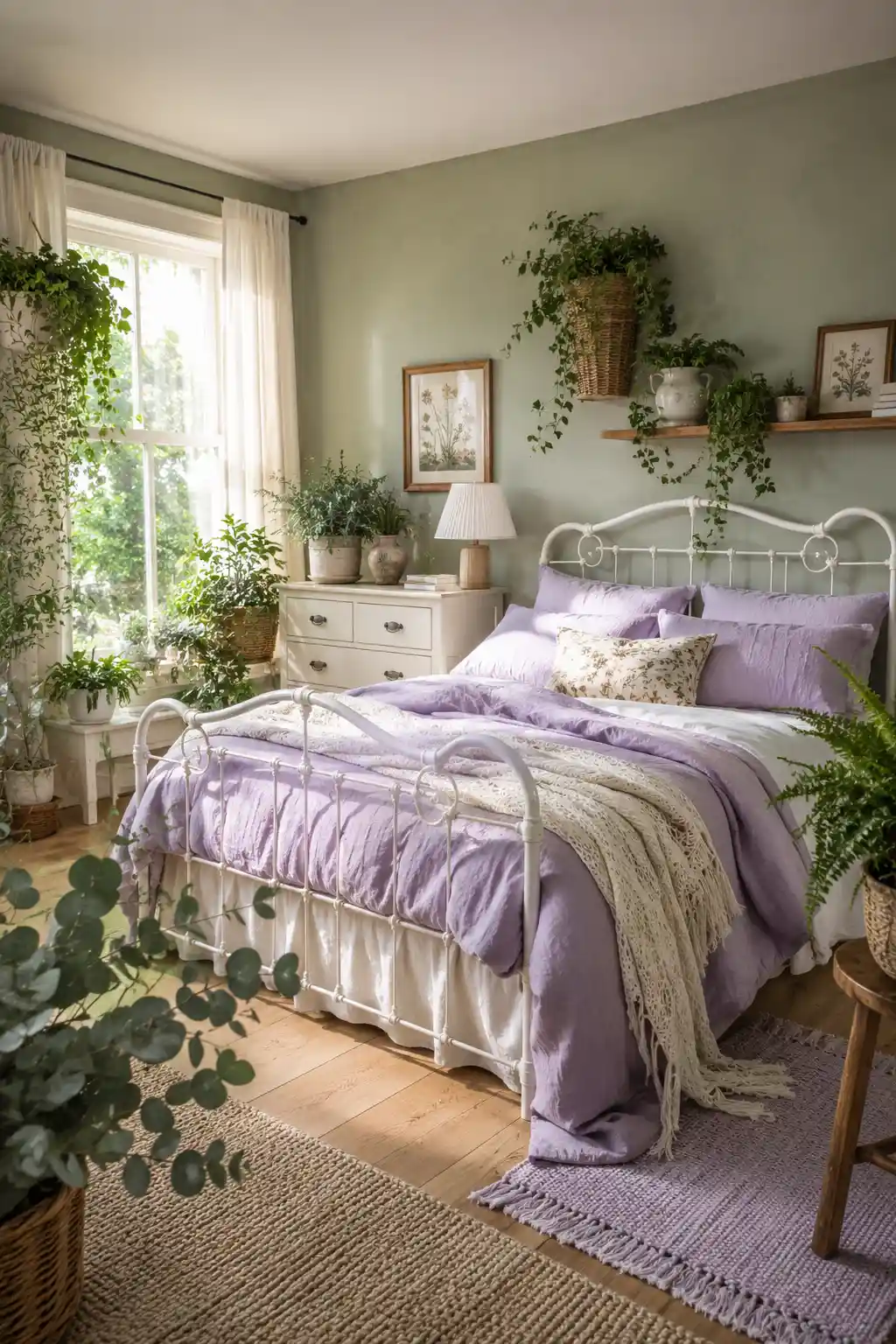 Lavender and Sage Green Botanicals