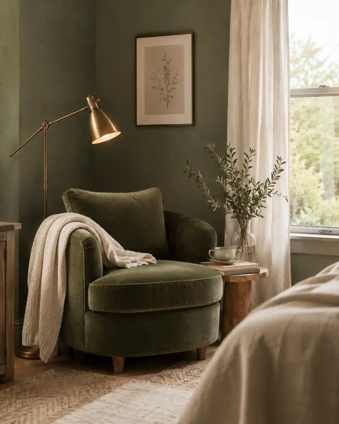 Adding Depth with Jewel-Toned Velvet