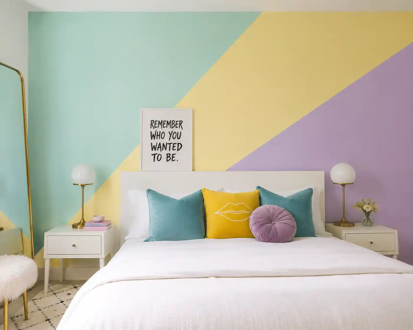 Bold Geometric Wallpaper Murals