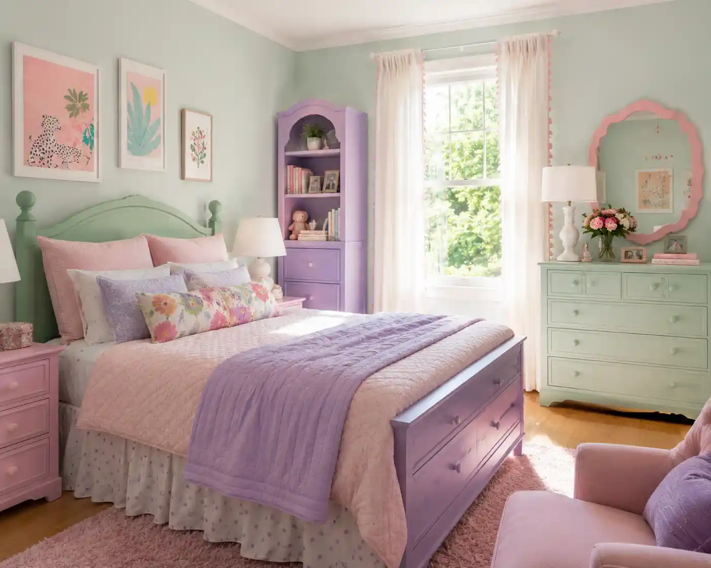 Candy-Colored Pastel Palette