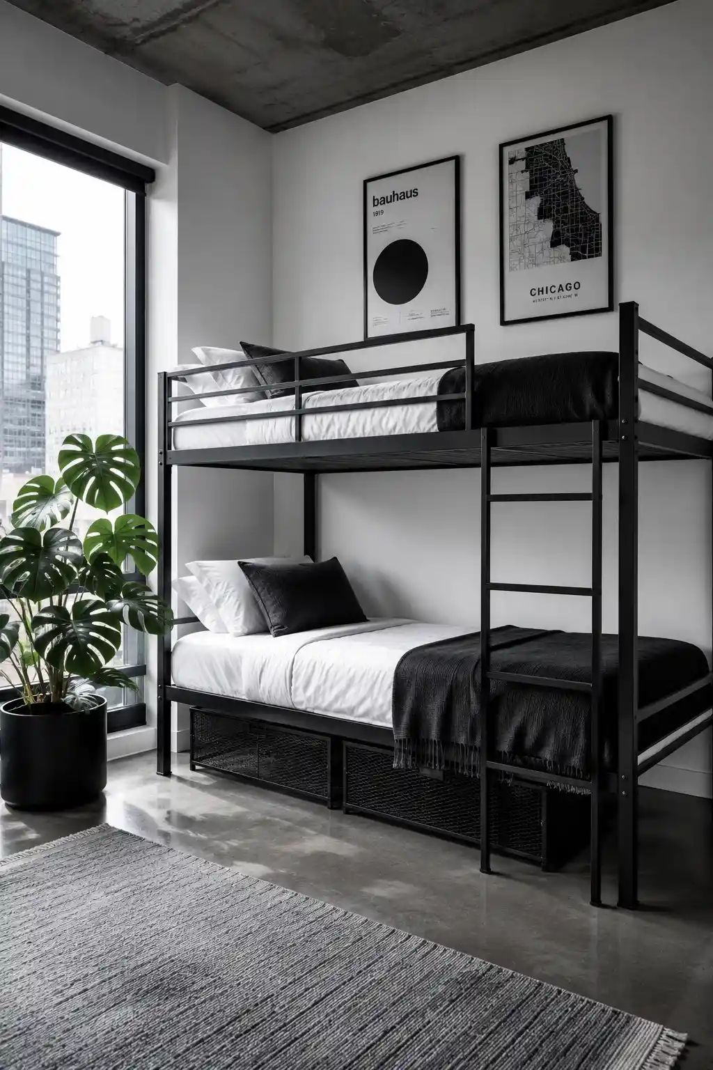 Industrial Minimalist Metal Frames
