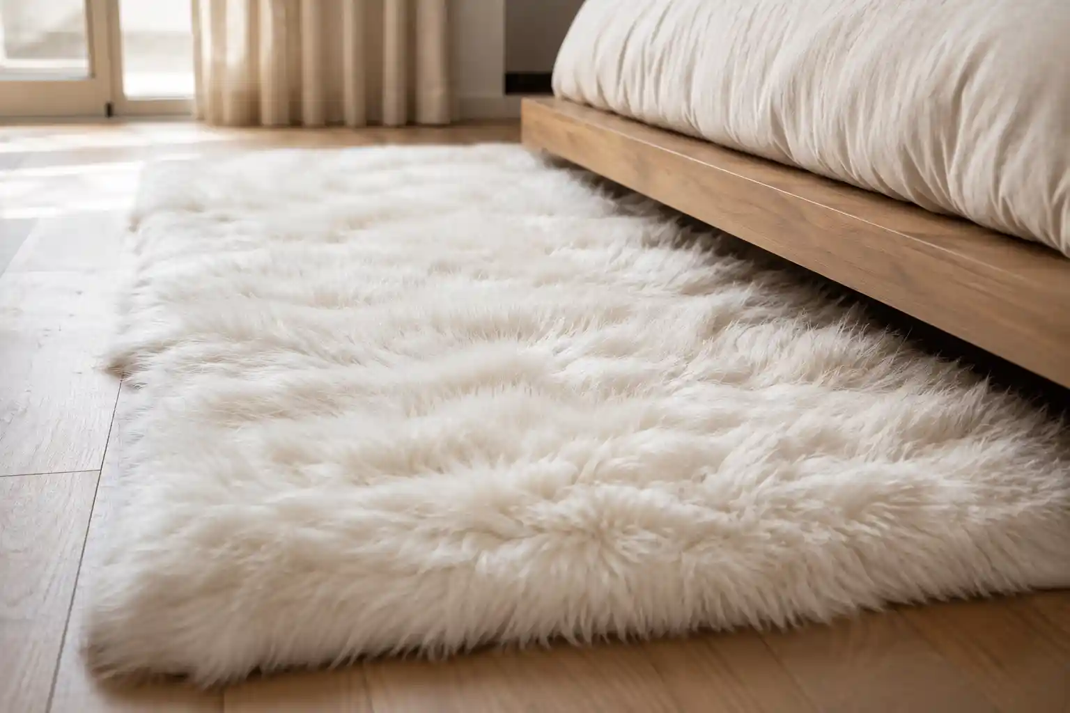 Add a High-Pile Area Rug