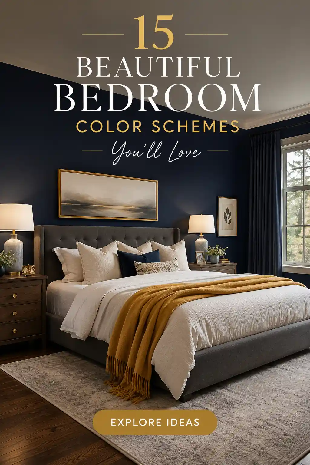15 Beautiful Bedroom Color Schemes for a Dreamy Sanctuary