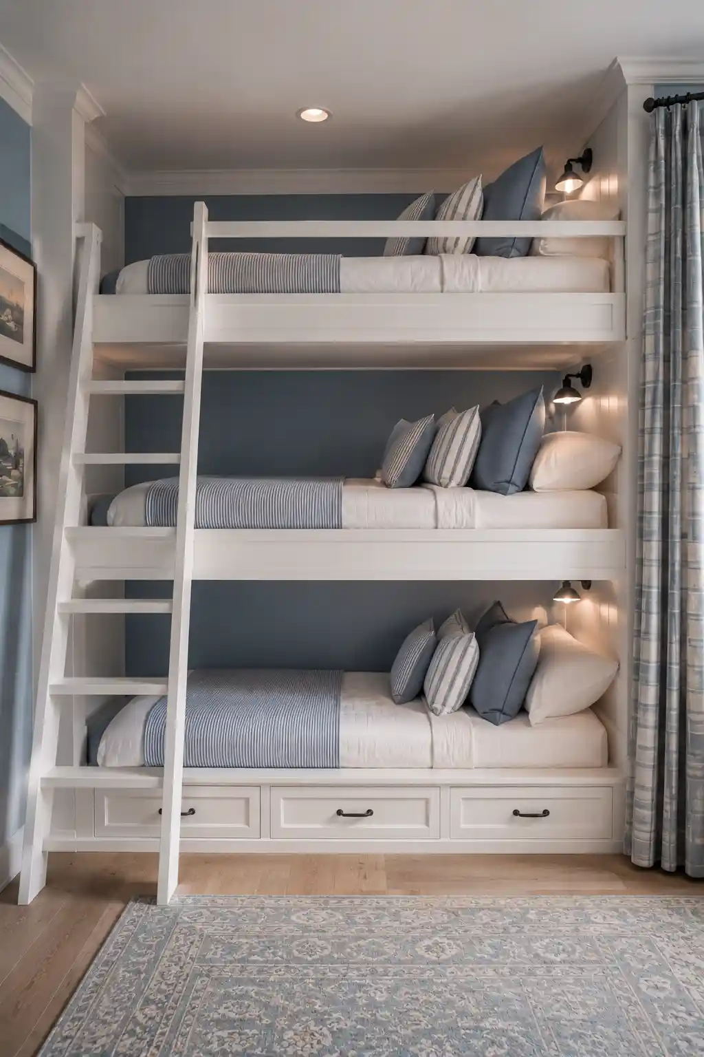 Triple Stacked Bunks for Large Families