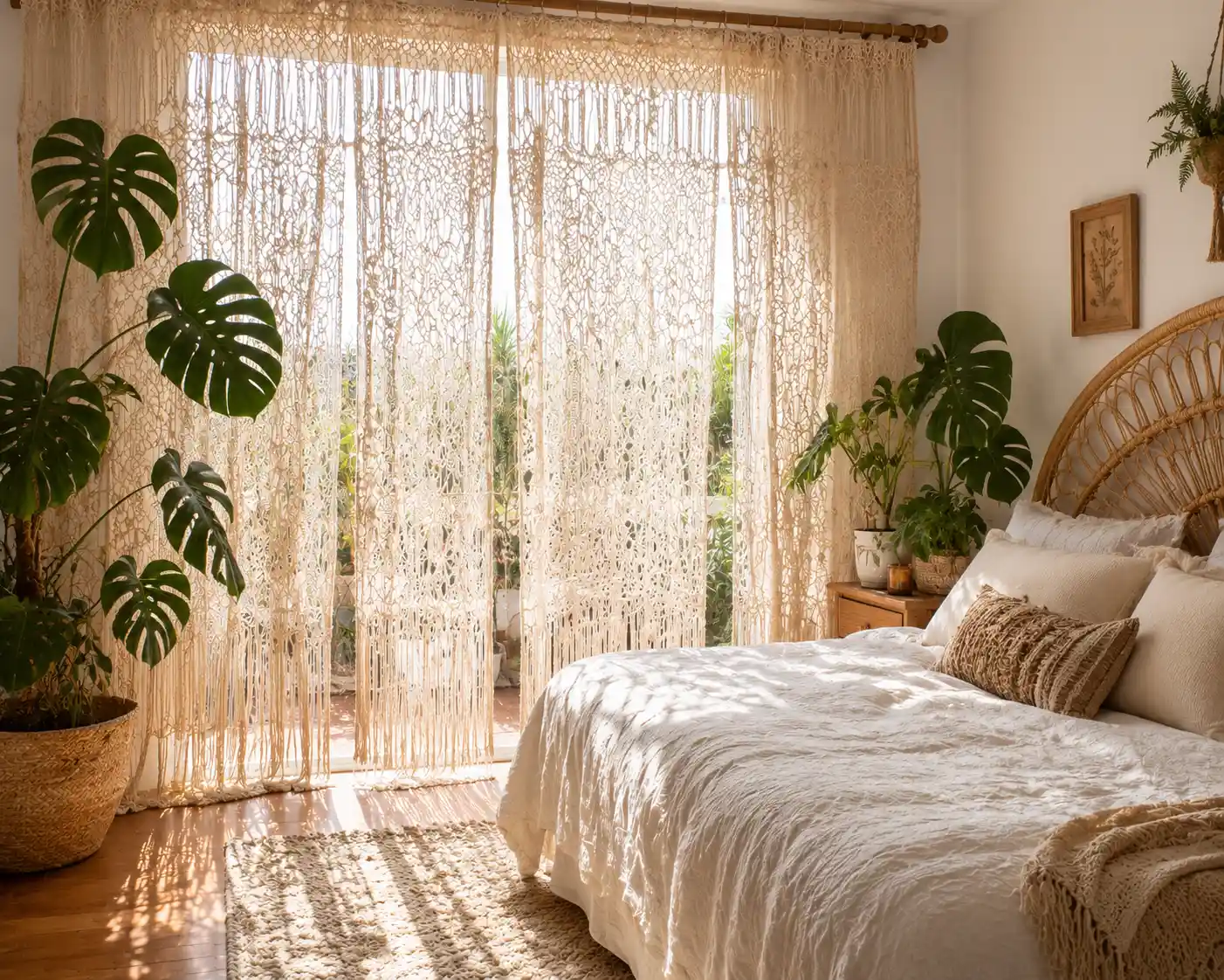 Bohemian Macramé Lace Accents