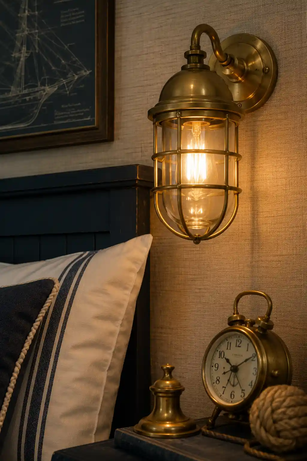 Brass and Copper Maritime Lighting
