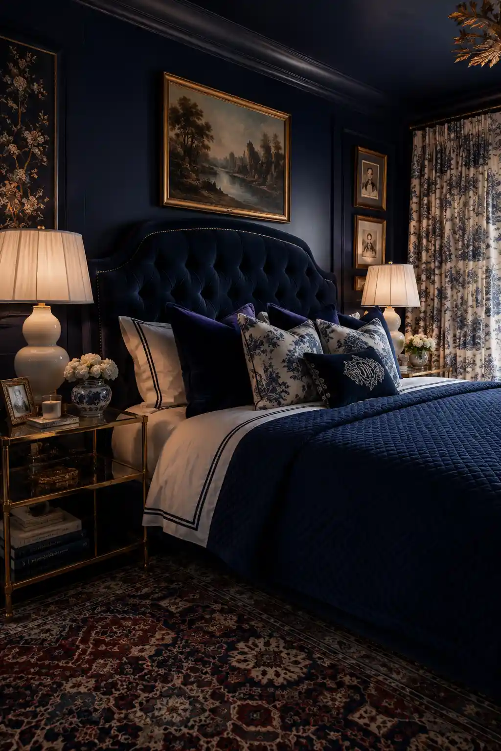 Opulent Navy Maximalism