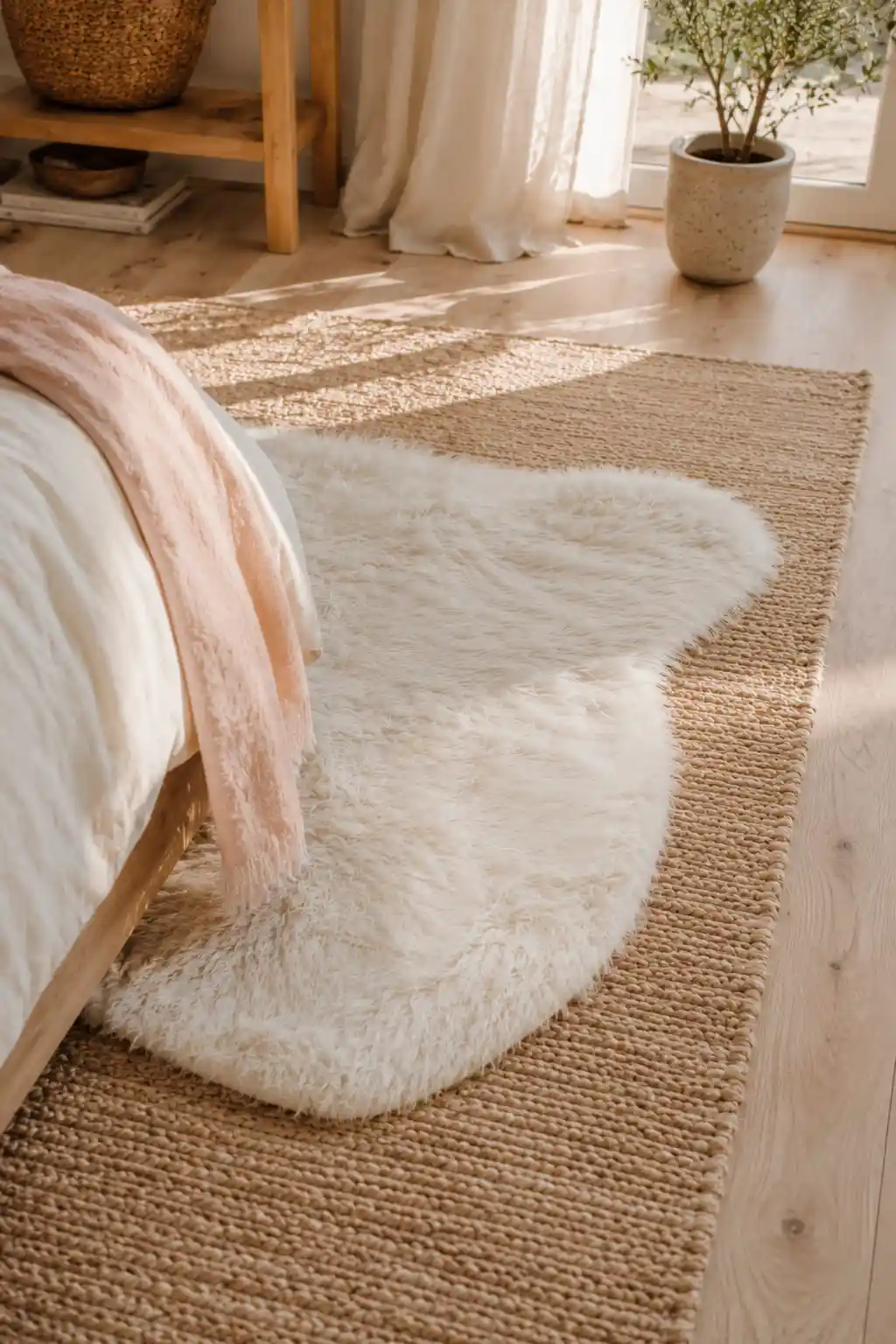 Layered Rugs for Tactile Comfort