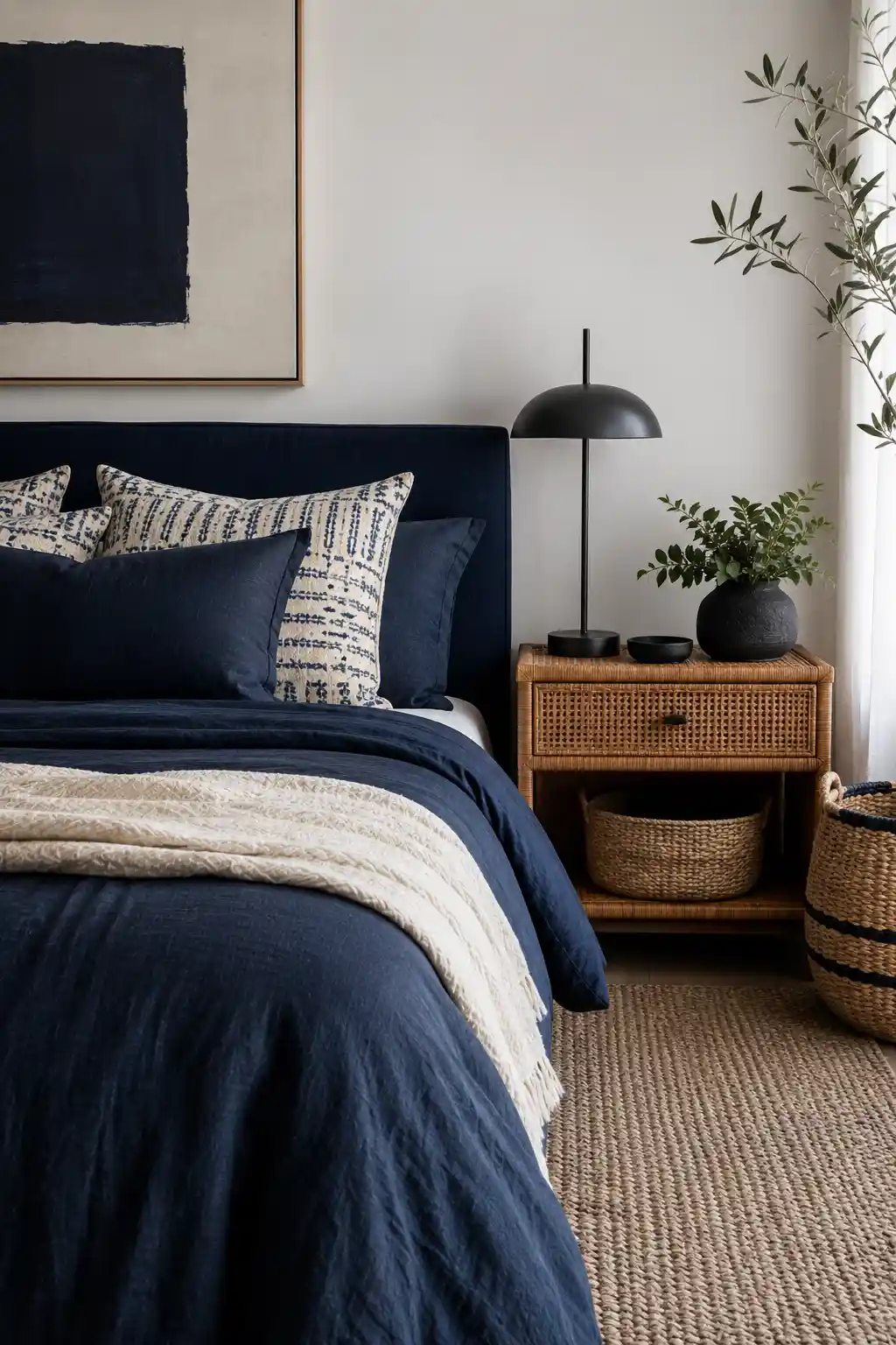 Minimalist Zen Navy Haven