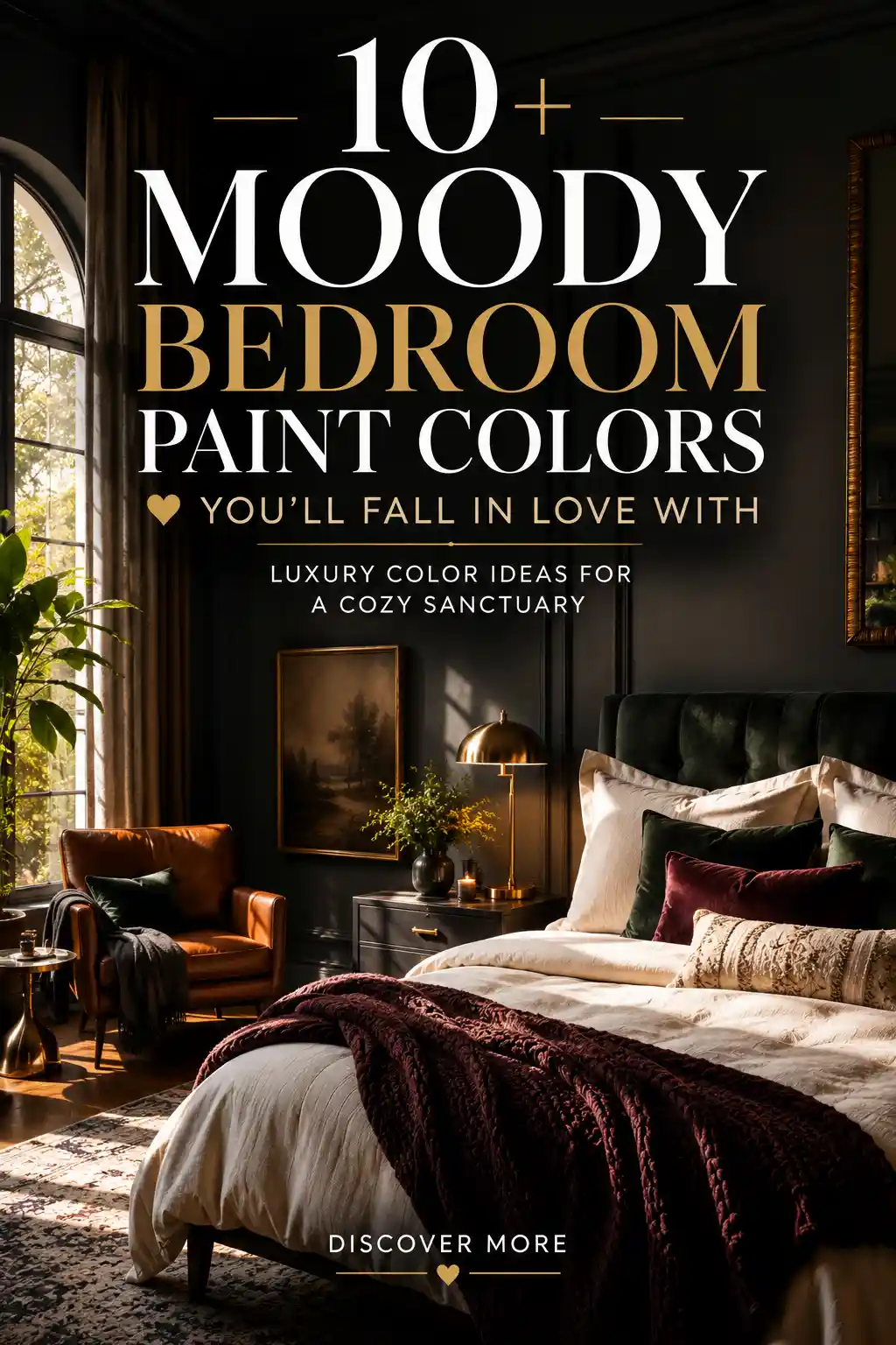 10 Romantic Moody Bedroom Paint Colors for a Cozy Sanctuary