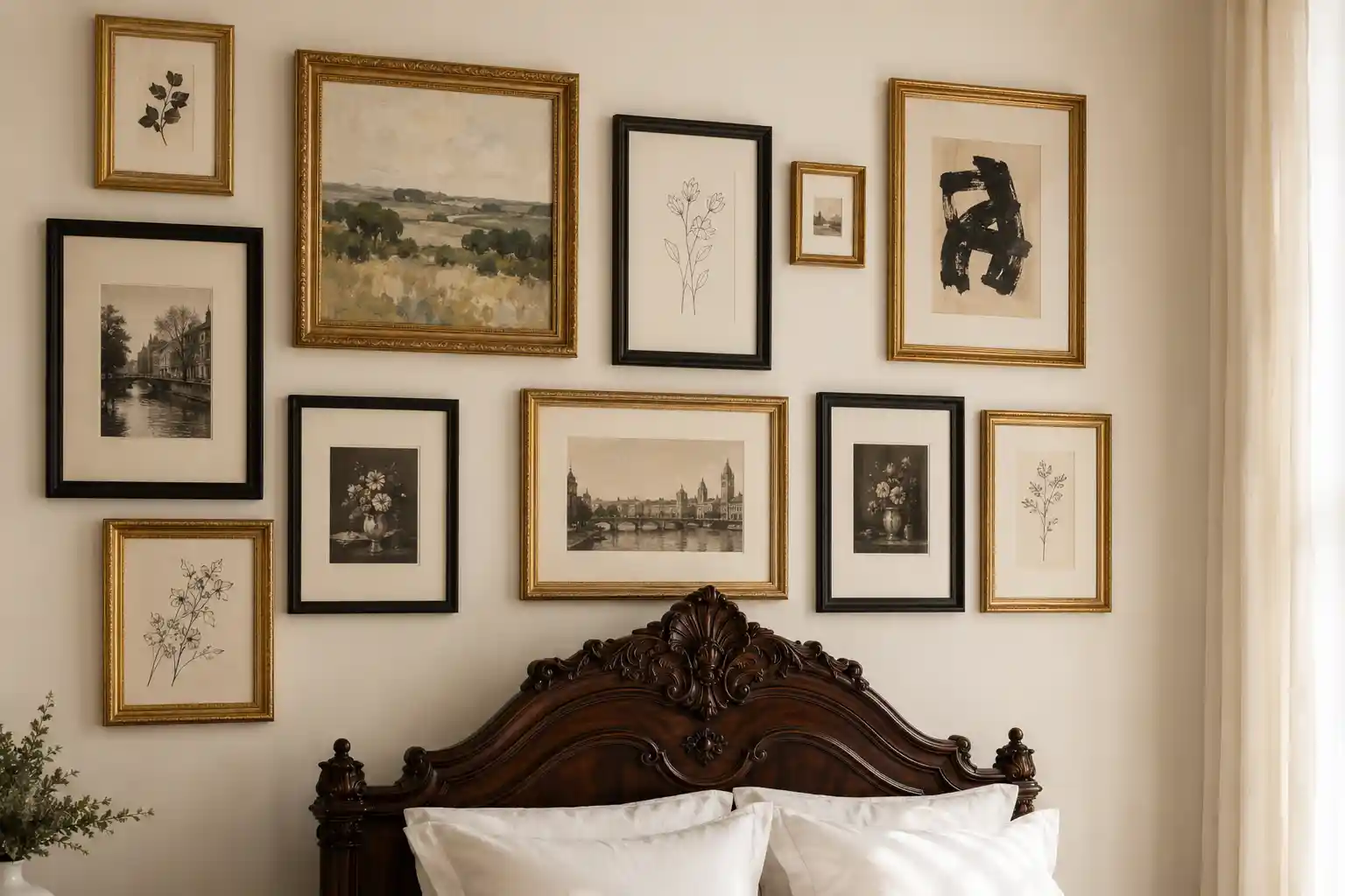 Curate a Bold Gallery Wall