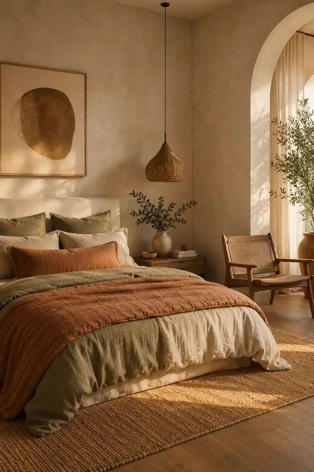Incorporate Grounding Earth Tones