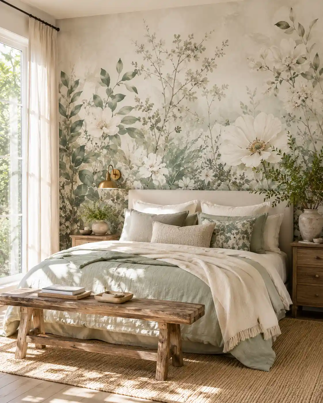 Botanical Bliss with Floral Murals