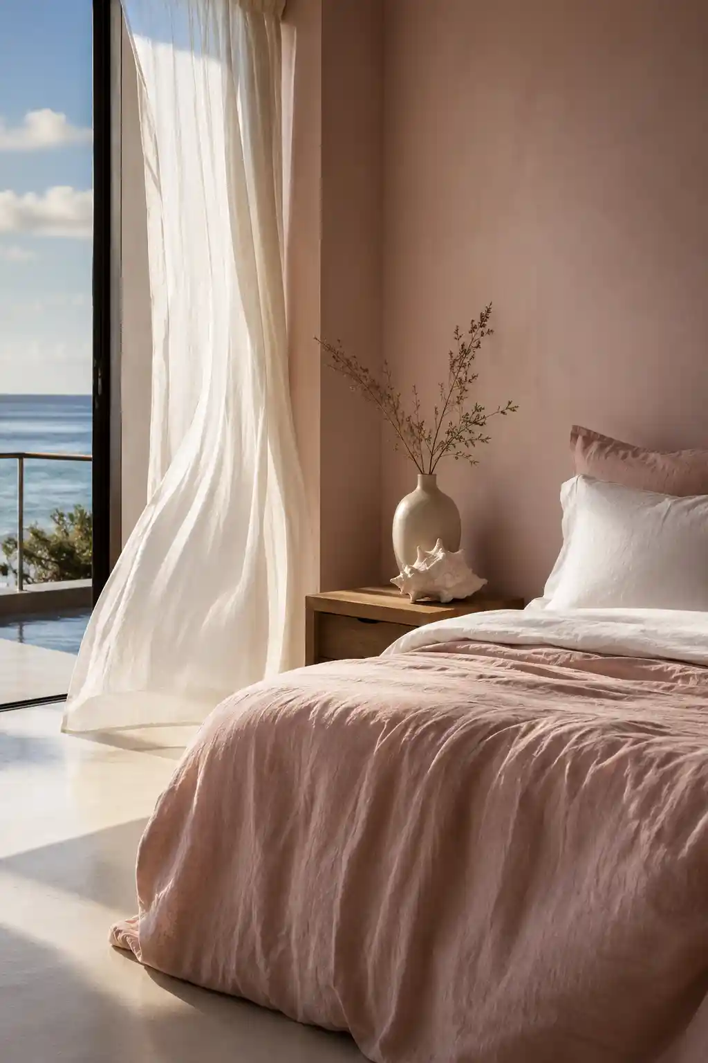 Blush and Seashell Minimalism