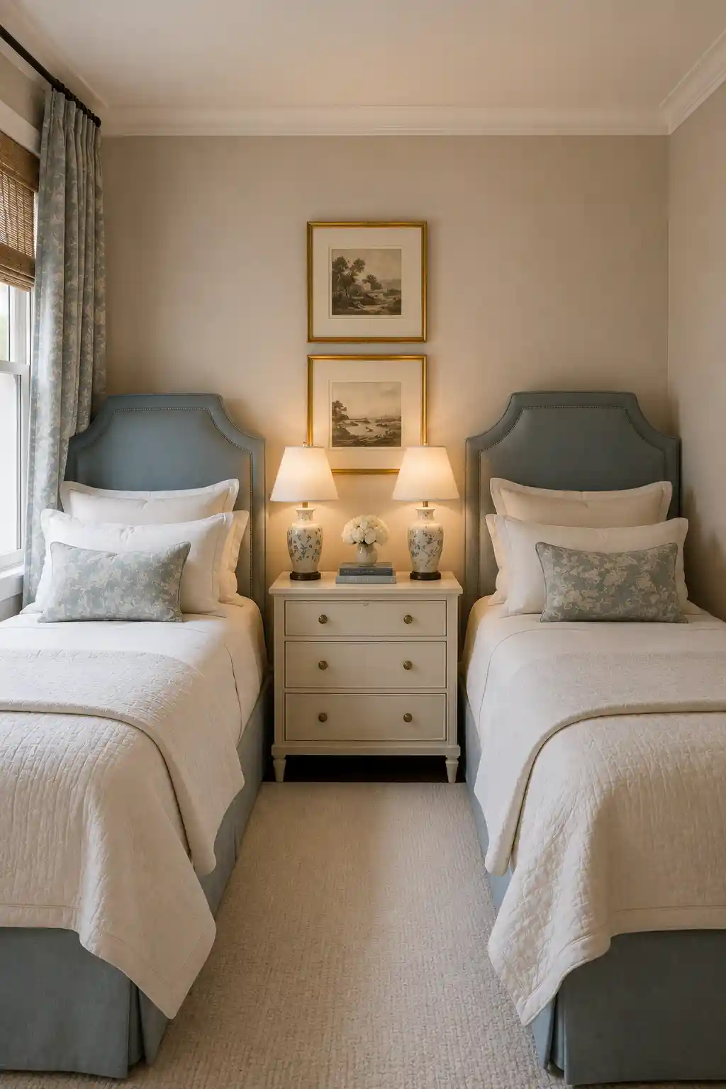 Balance the Room with Symmetrical Twin Layouts