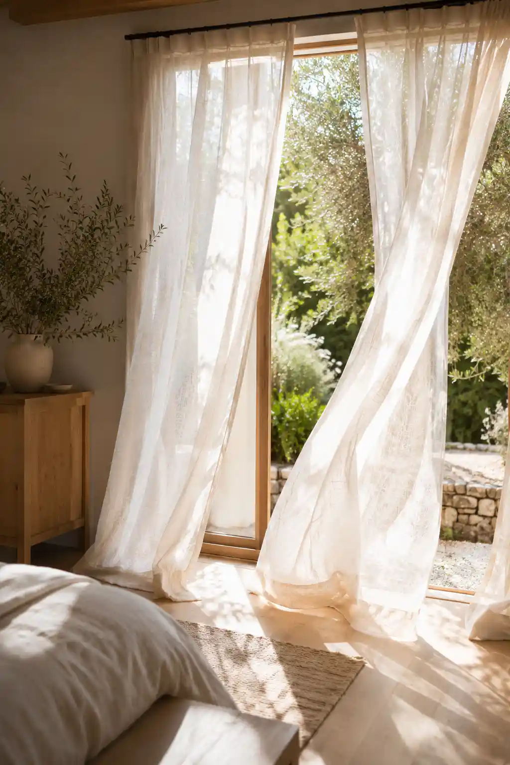 Sheer Linen Curtains for Ethereal Light
