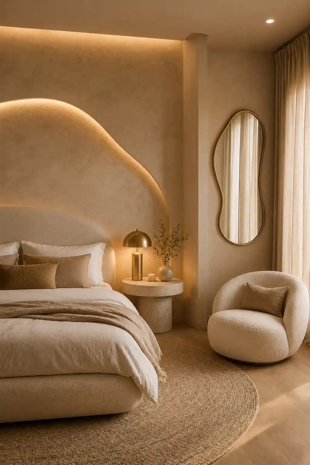 The Curved Organic Oasis