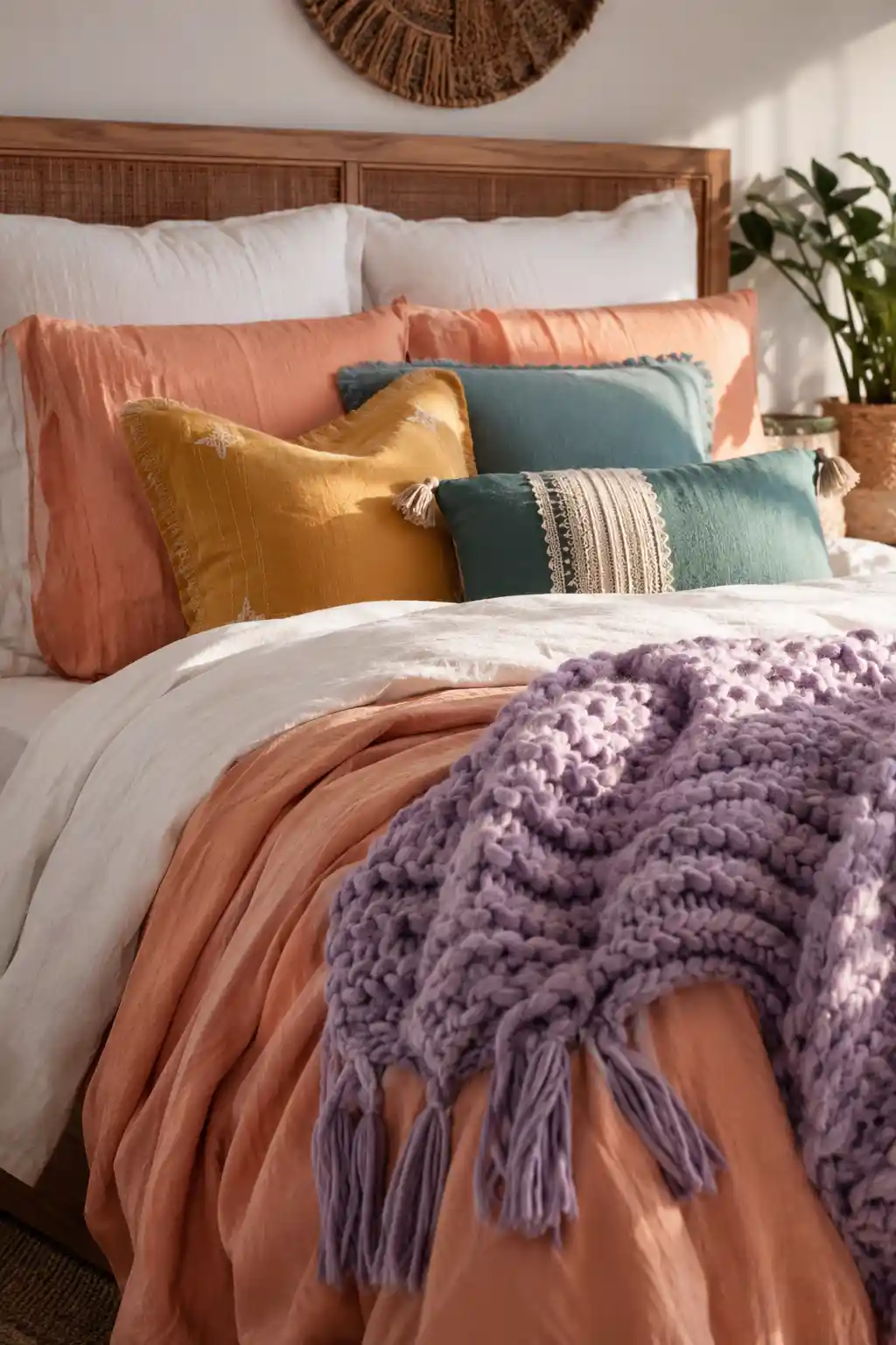 Multi-Colored Layered Bedding