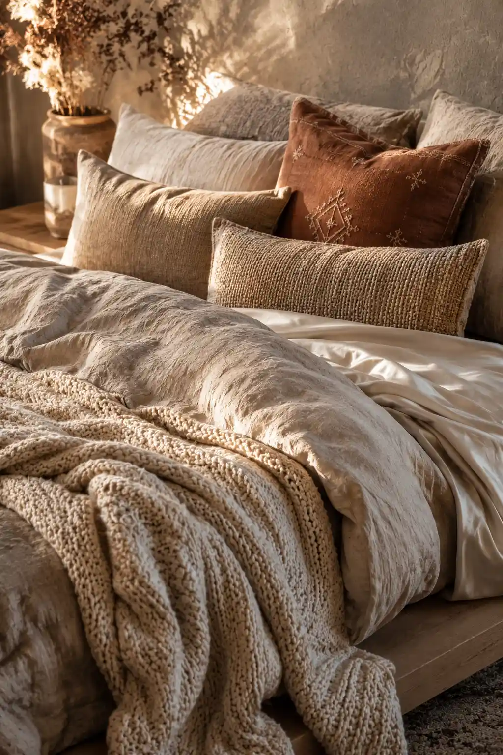 Layering Organic Textiles for Depth