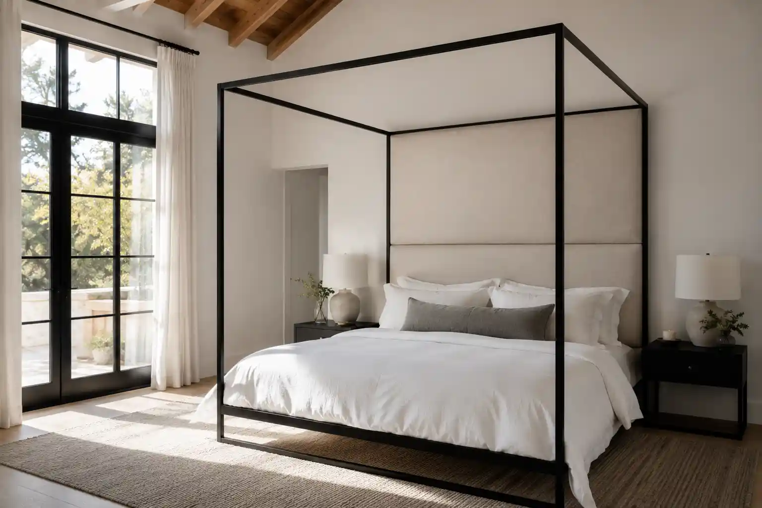 Architectural Modern Canopy Beds