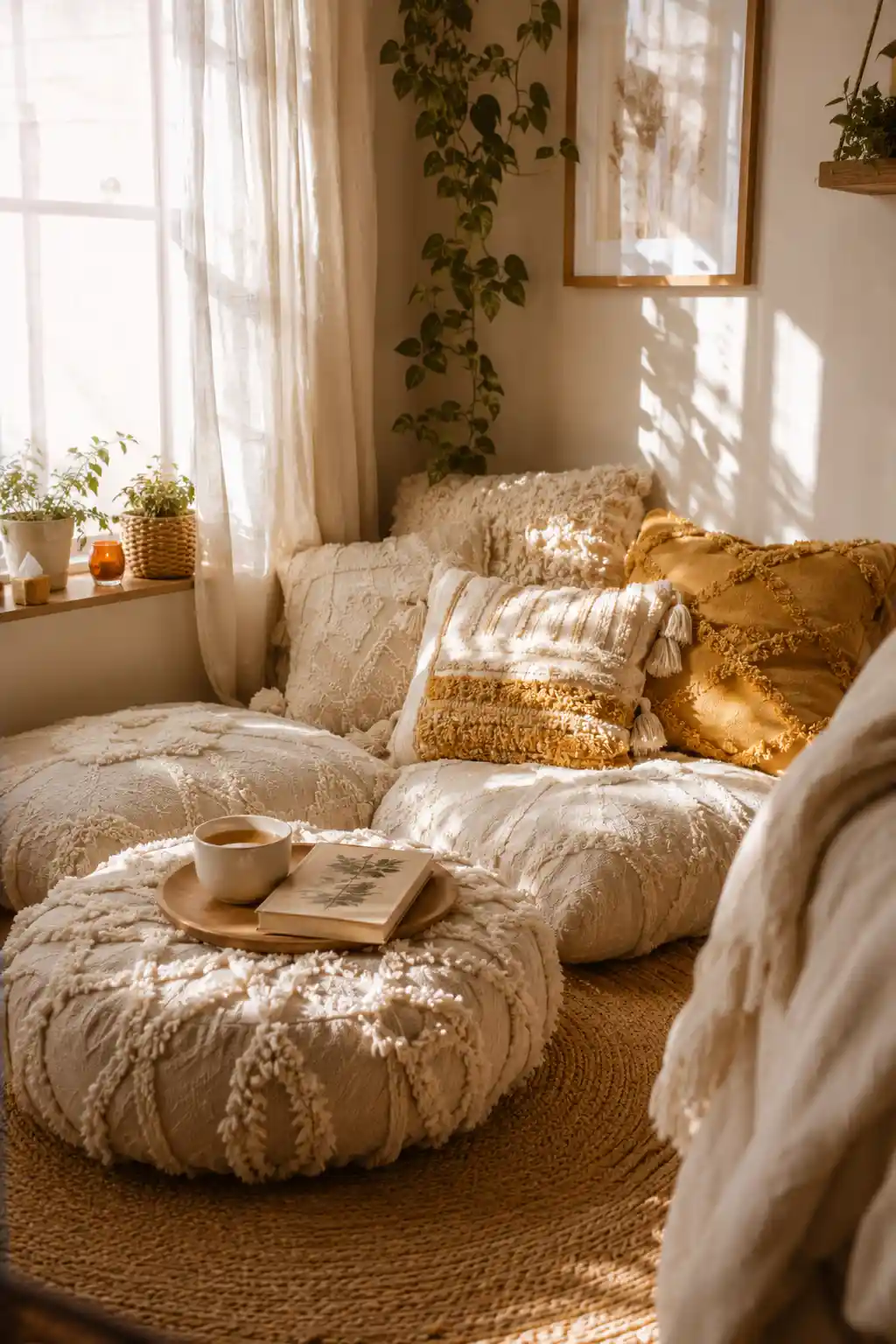 Create a Cozy Floor-Level Reading Nook