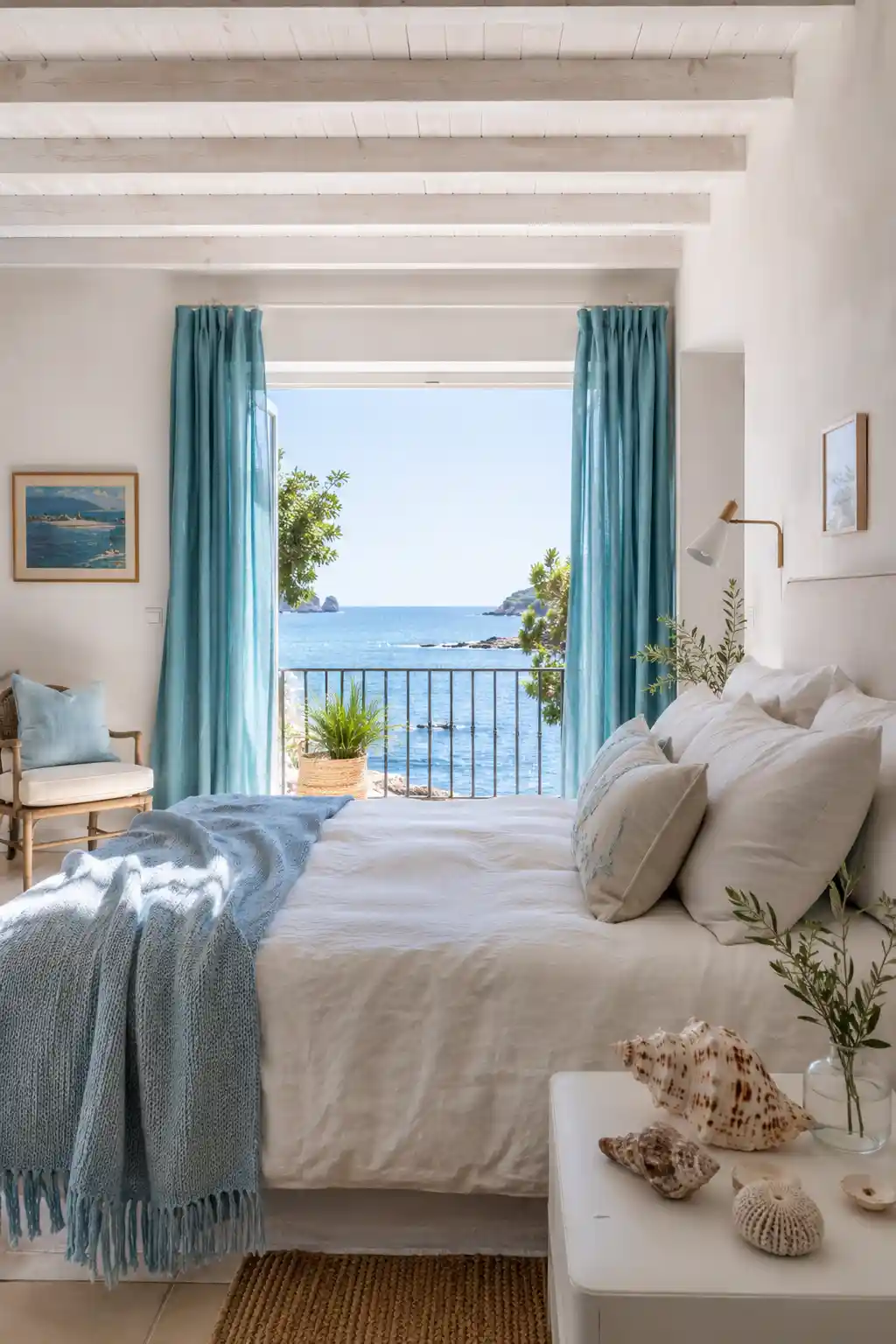Coastal Serenity and Airy Blues