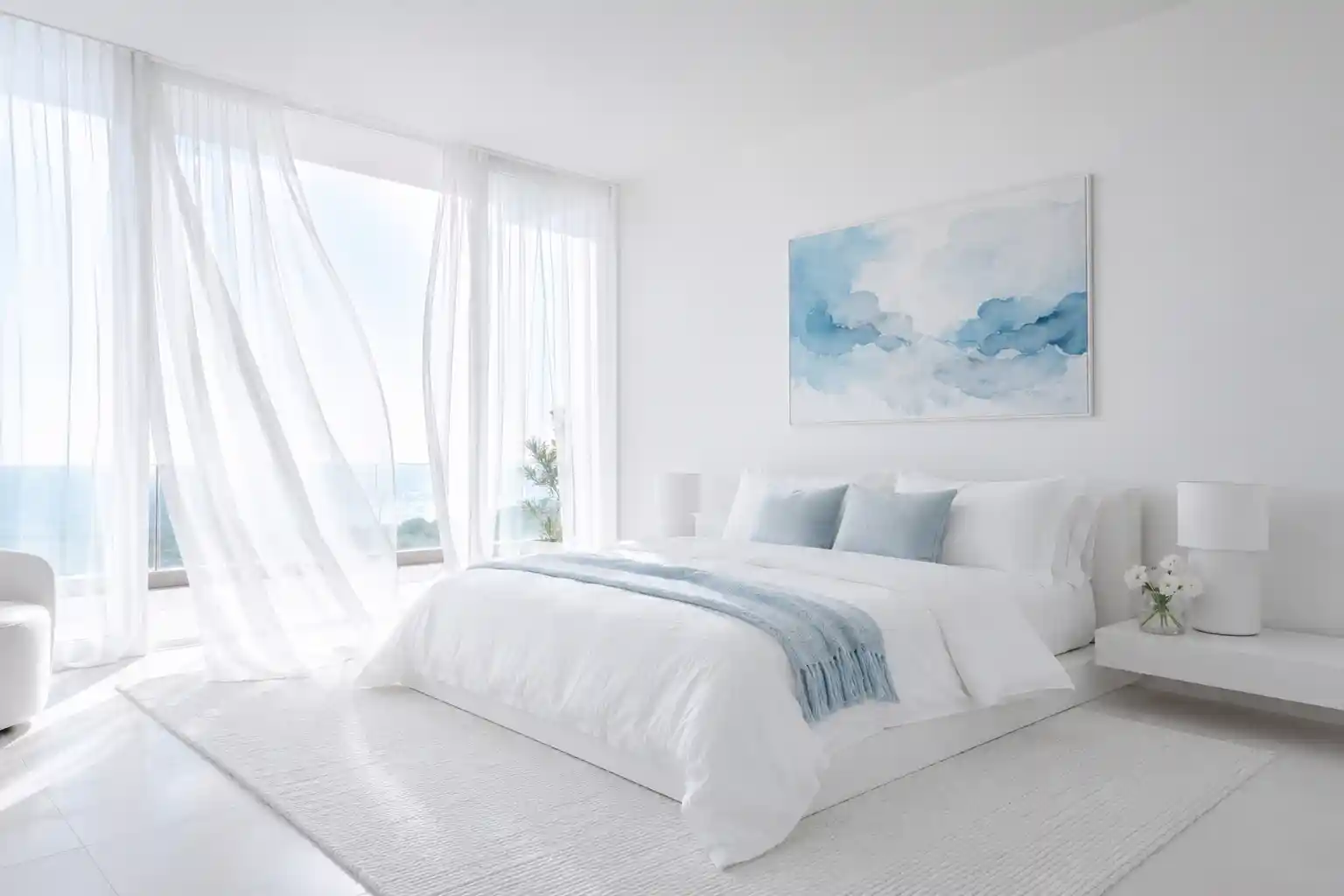 Minimalist Coastal White for Airy Simplicity