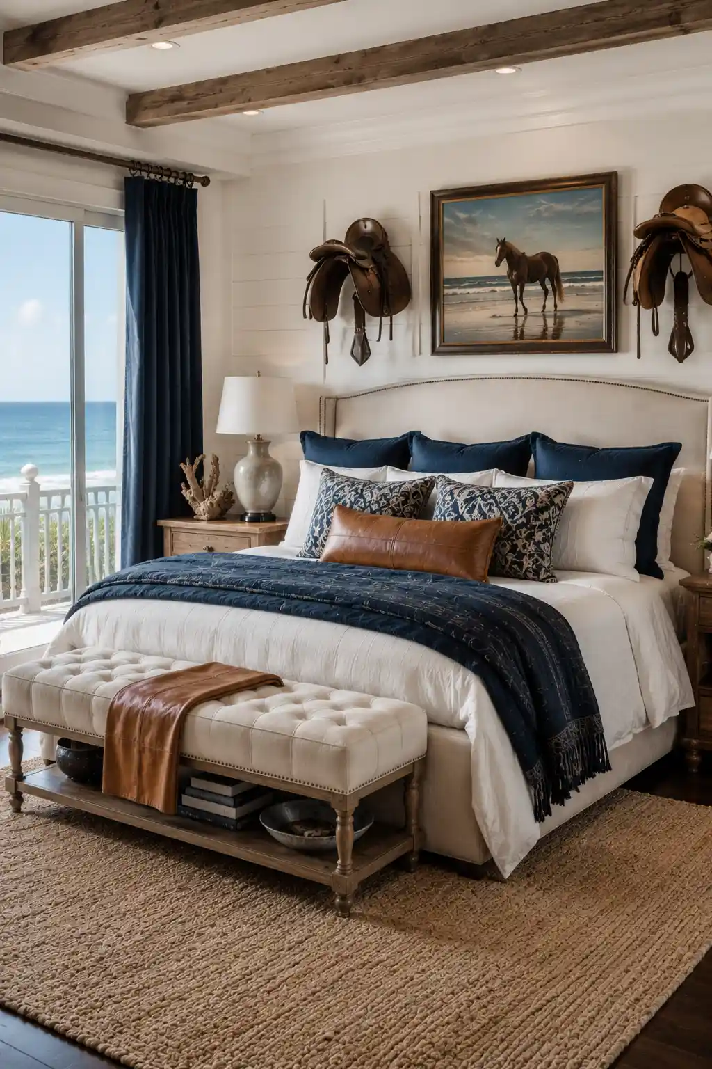 Equestrian Beachfront Boudoir