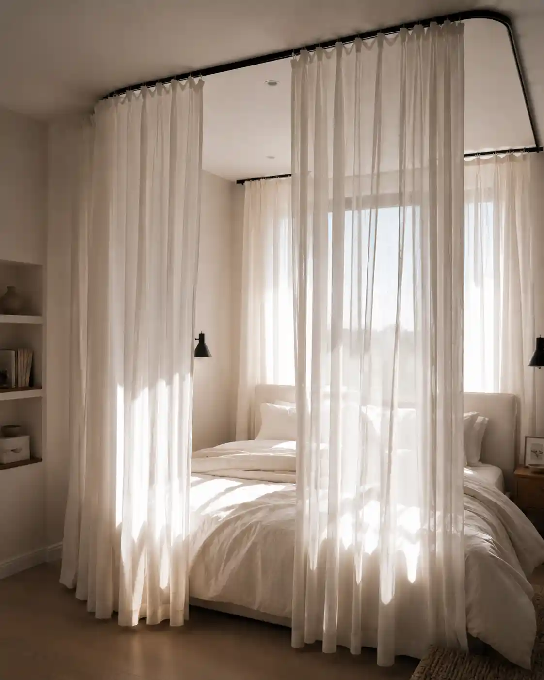 Use Fabric Dividers for Zoning