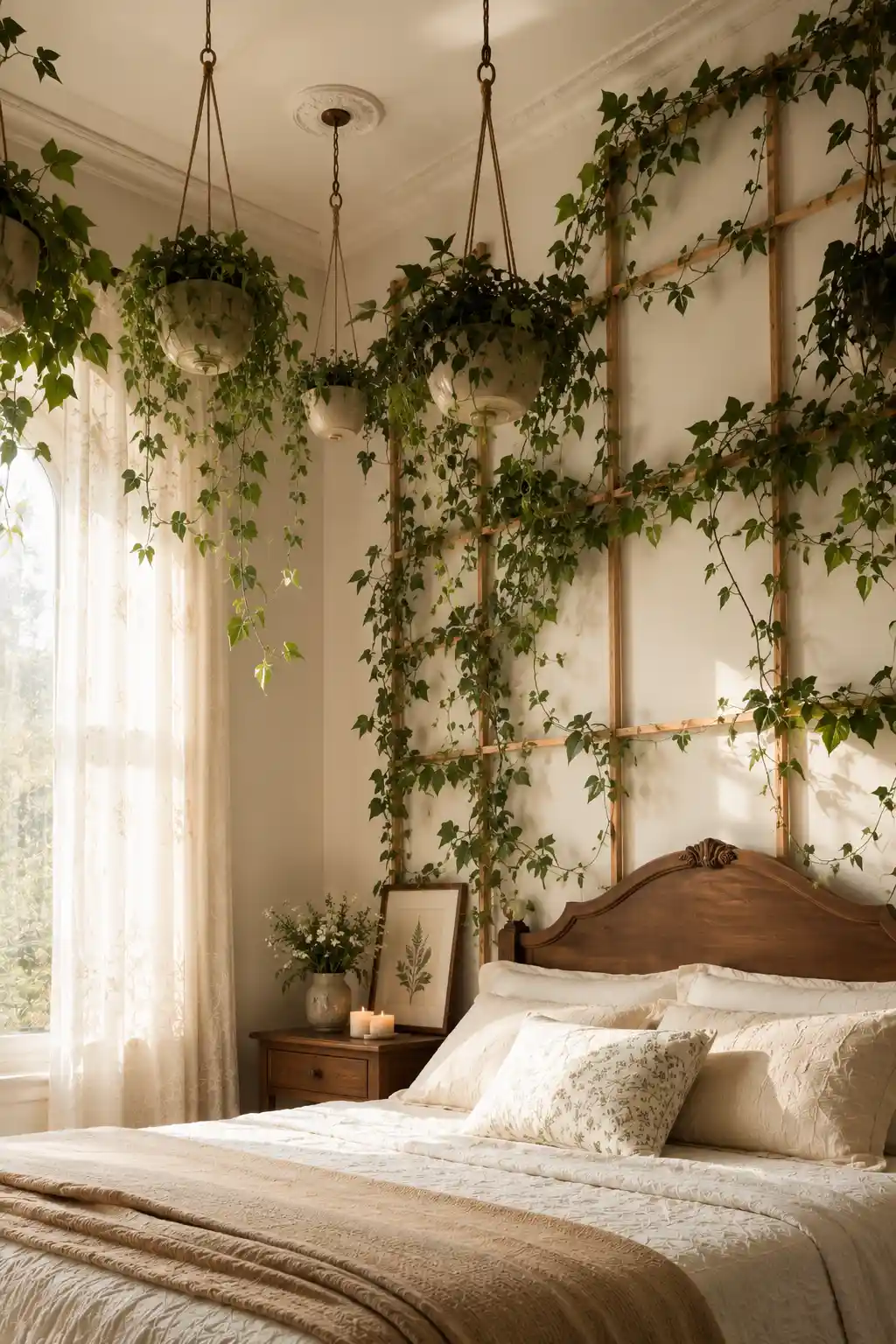 Hanging Greenery and Trellises