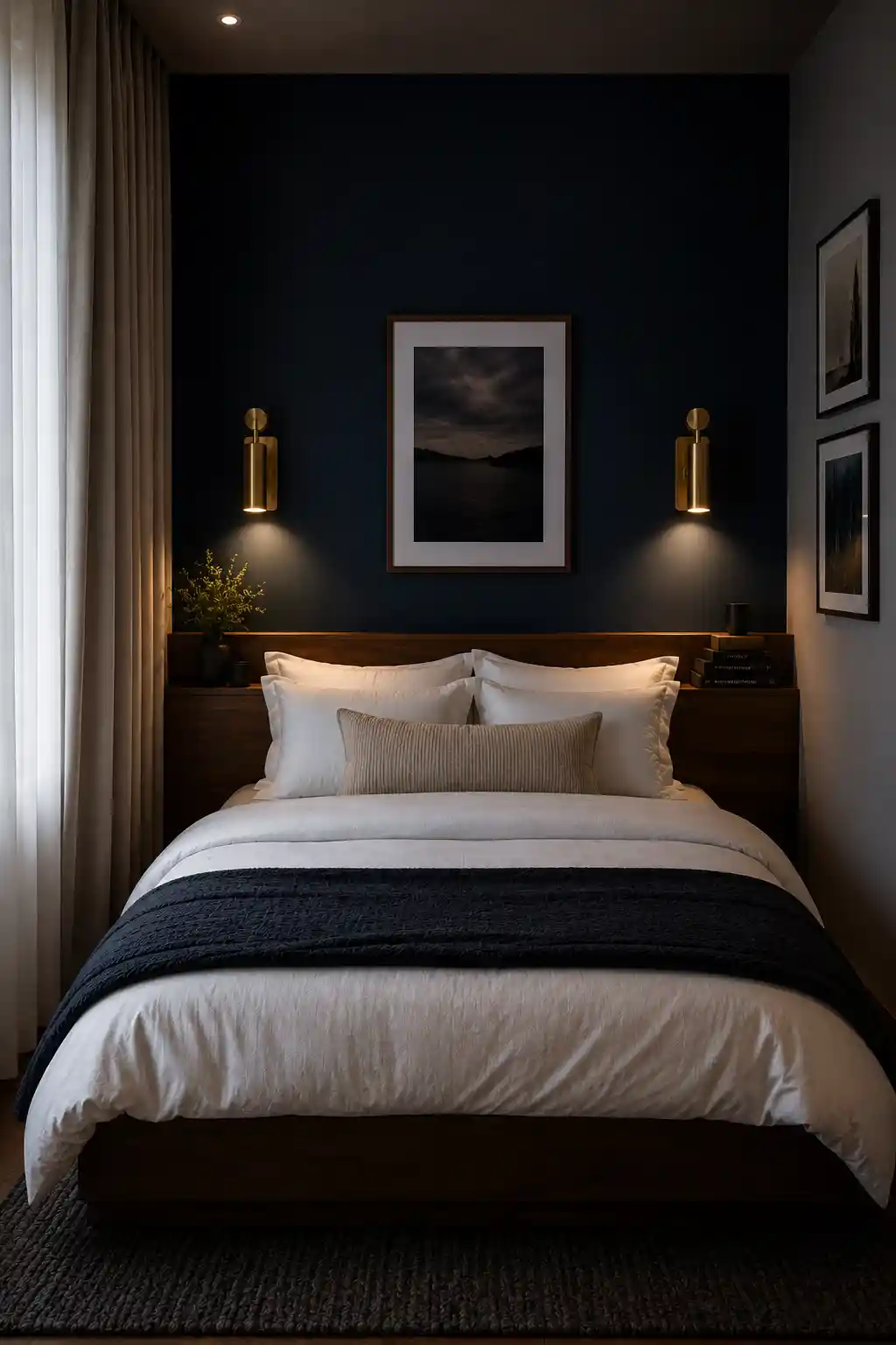 Create Intimacy with Moody Accent Walls