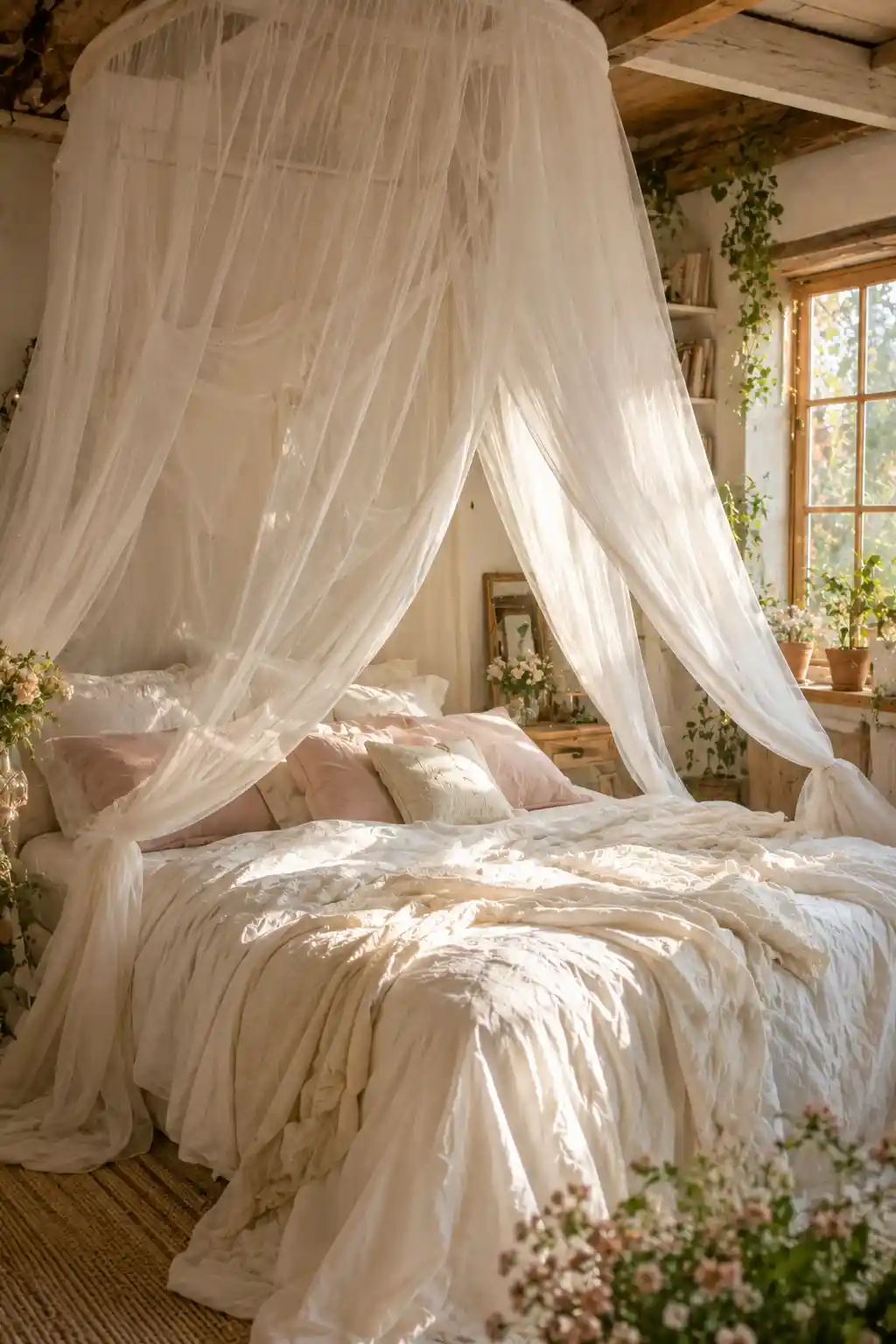 Ethereal Sheer Bed Canopies