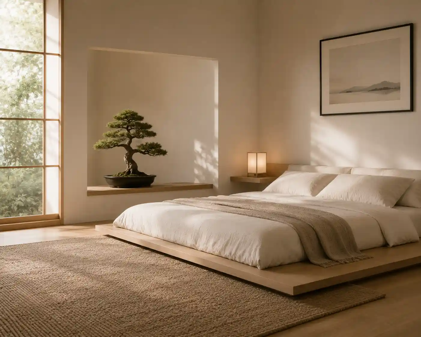 Minimalist Zen Corner