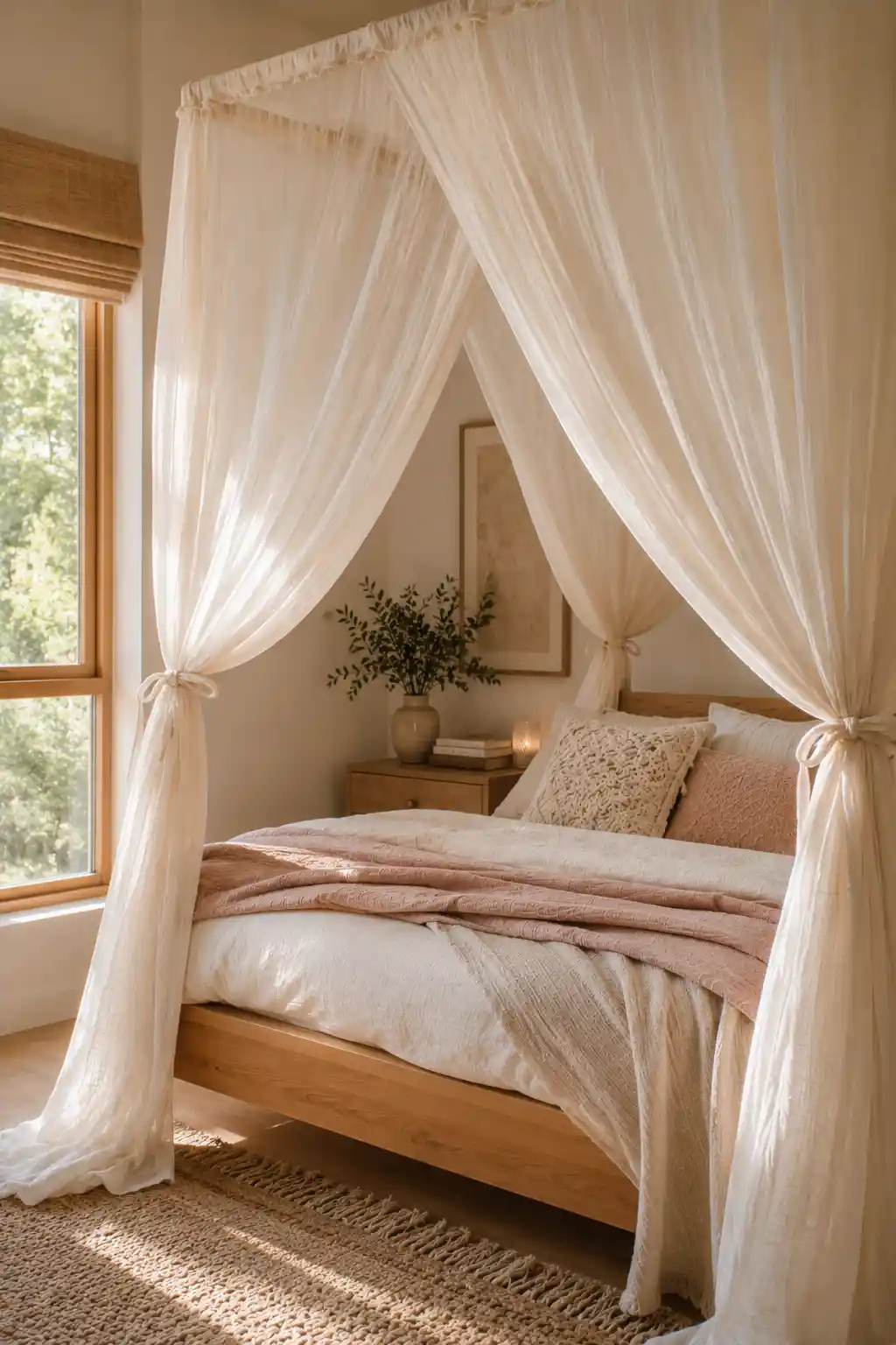 Whimsical Fabric Bed Canopies
