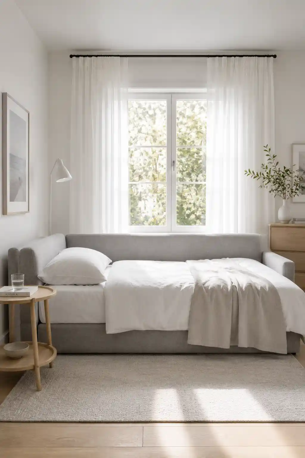 The Versatile Linen Sleep-Sofa