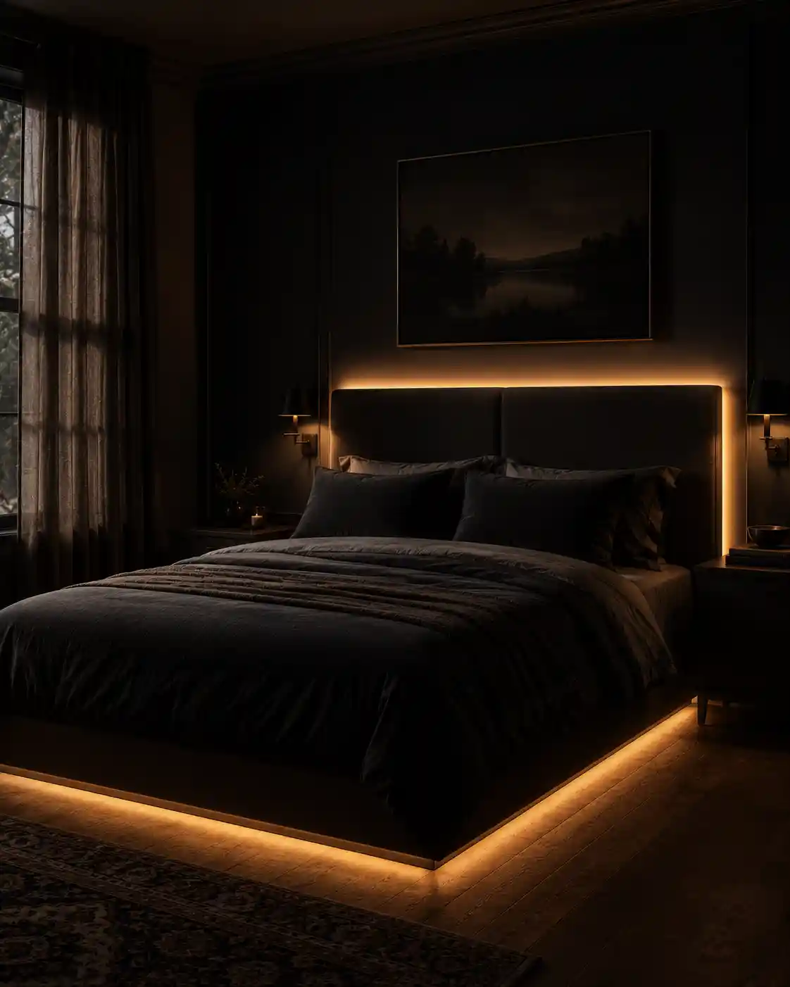 Add Subtle Warm LED Accent Lighting
