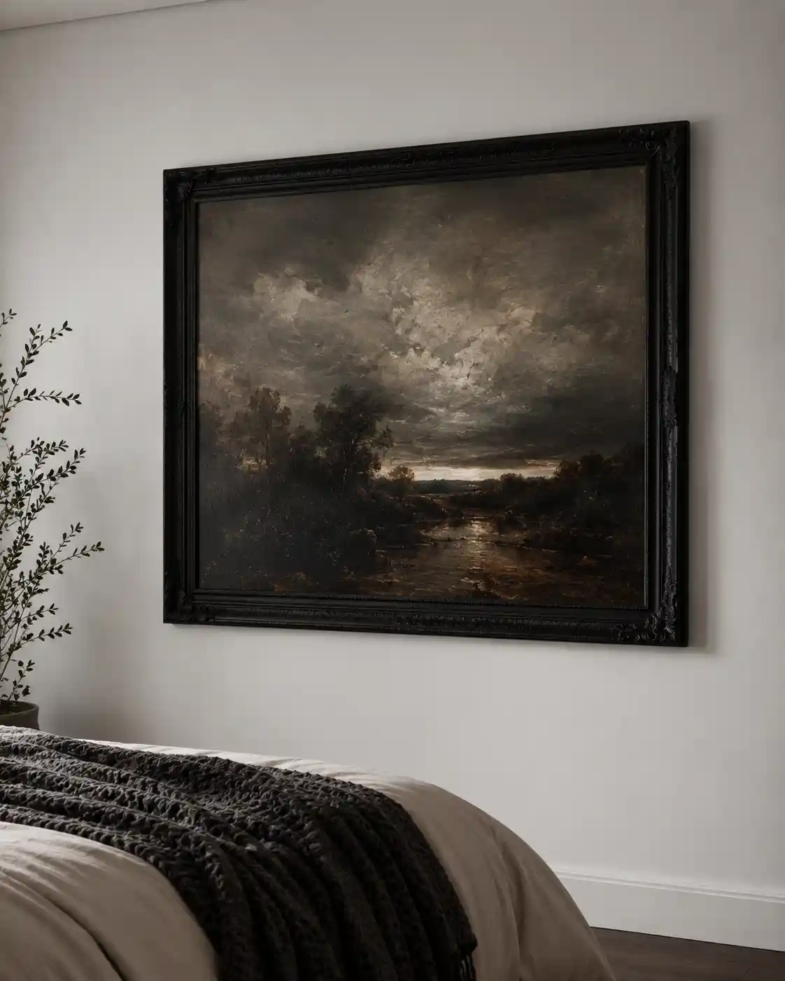 Display Oversized Moody Art Pieces