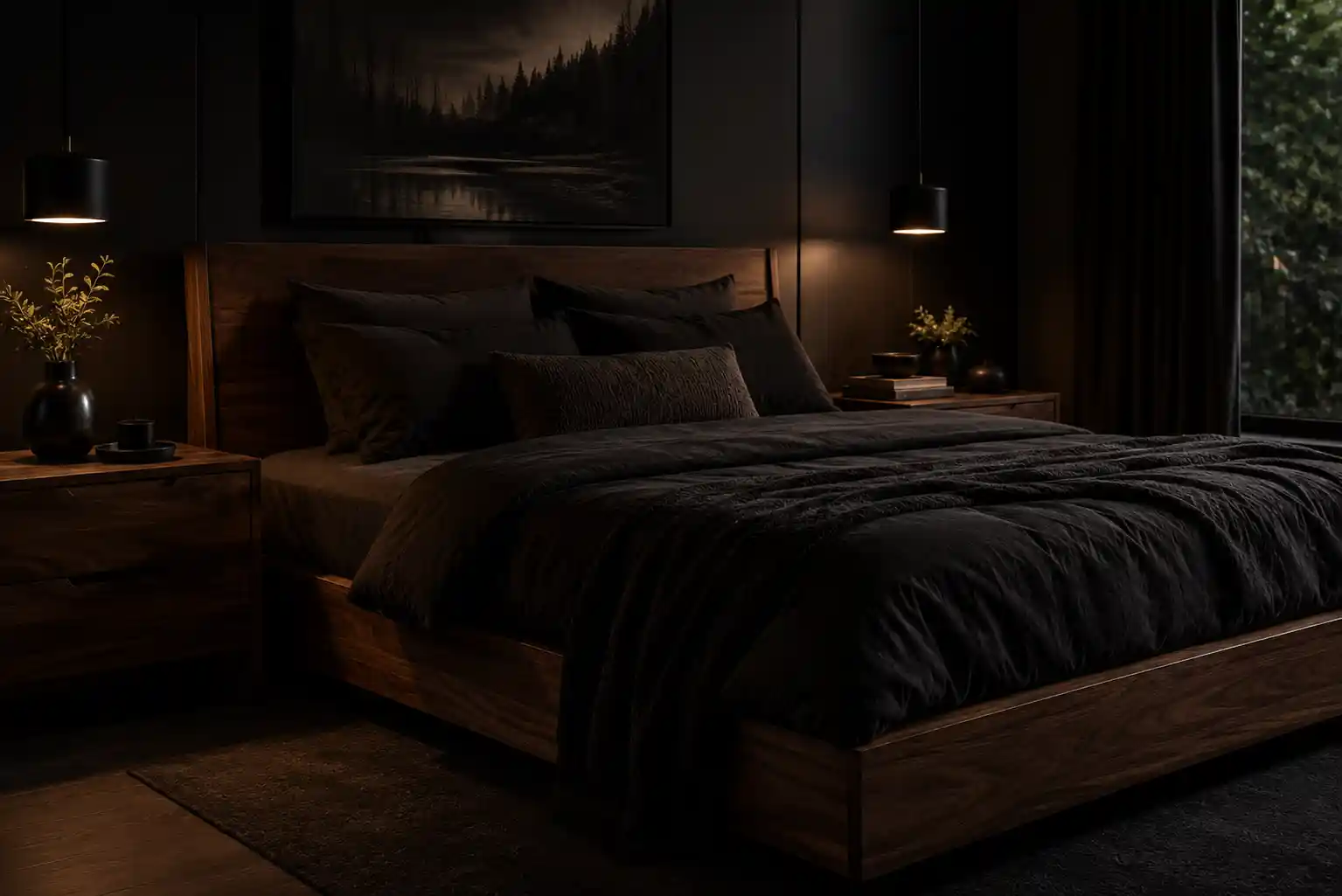Grounding the Space with Dark Wood