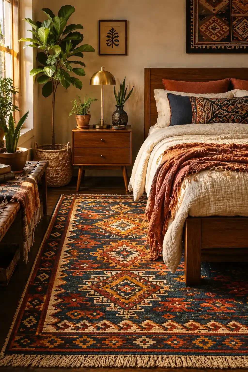 Vibrant Artisanal Kilim Weaves