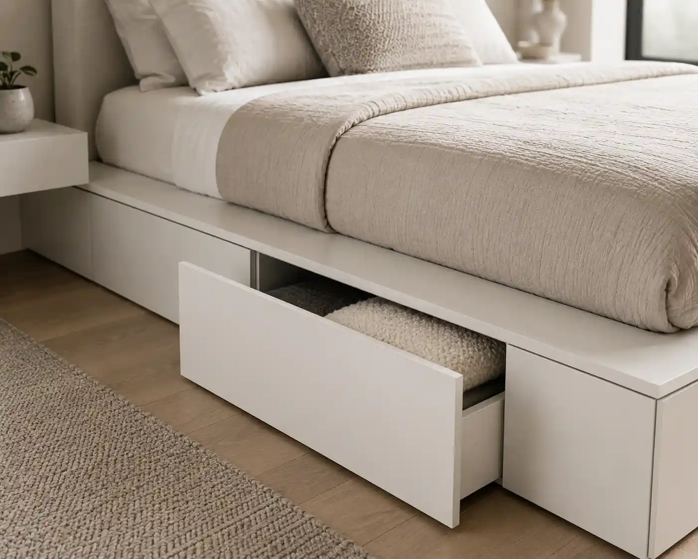 Sleek Under-Bed Storage