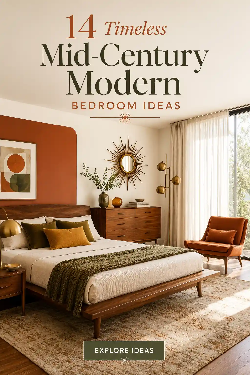 14 Timeless Mid Century Modern Bedrooms Ideas for a Sophisticated Retreat