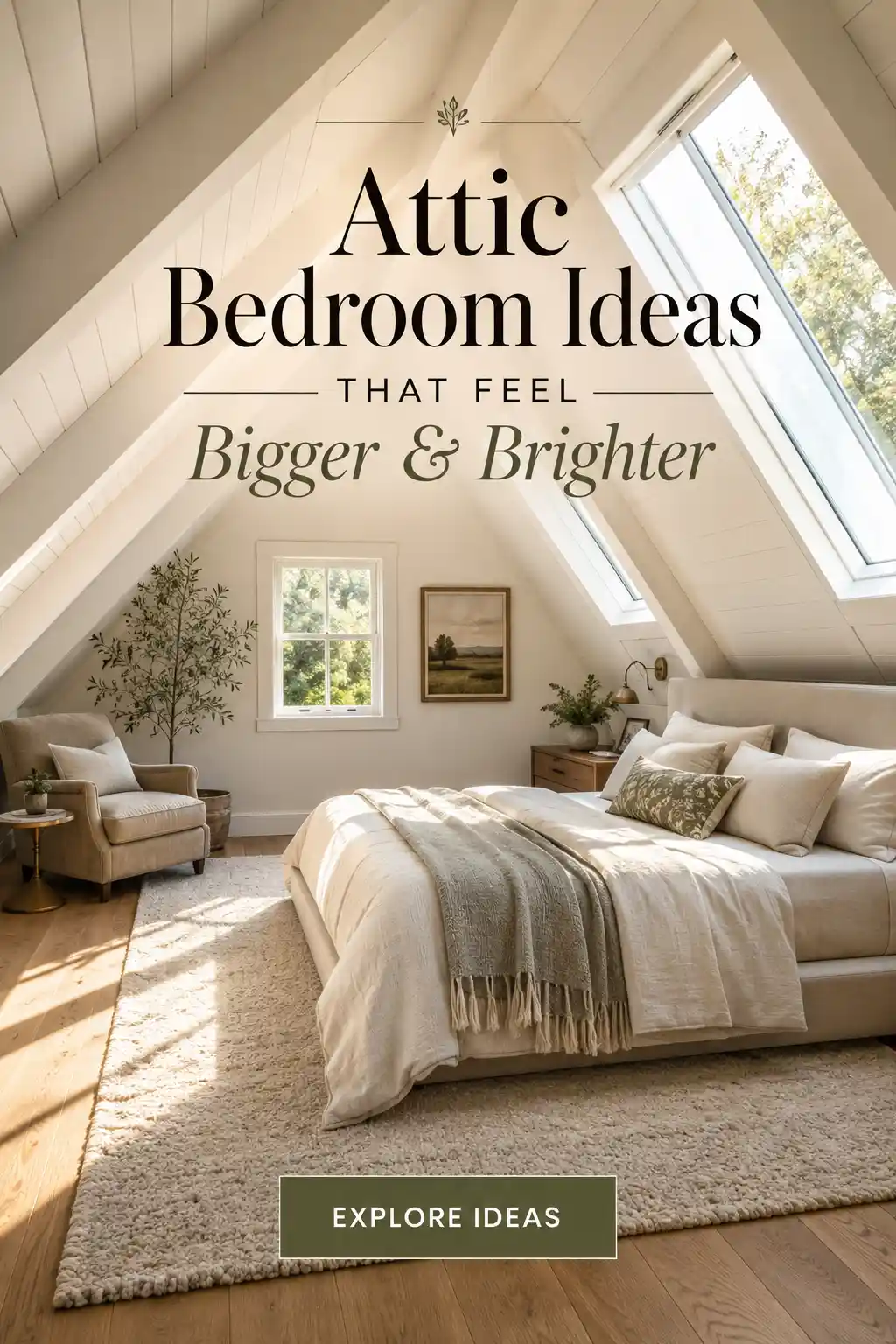 12 Dreamy Attic Bedroom Ideas to Transform Your Space