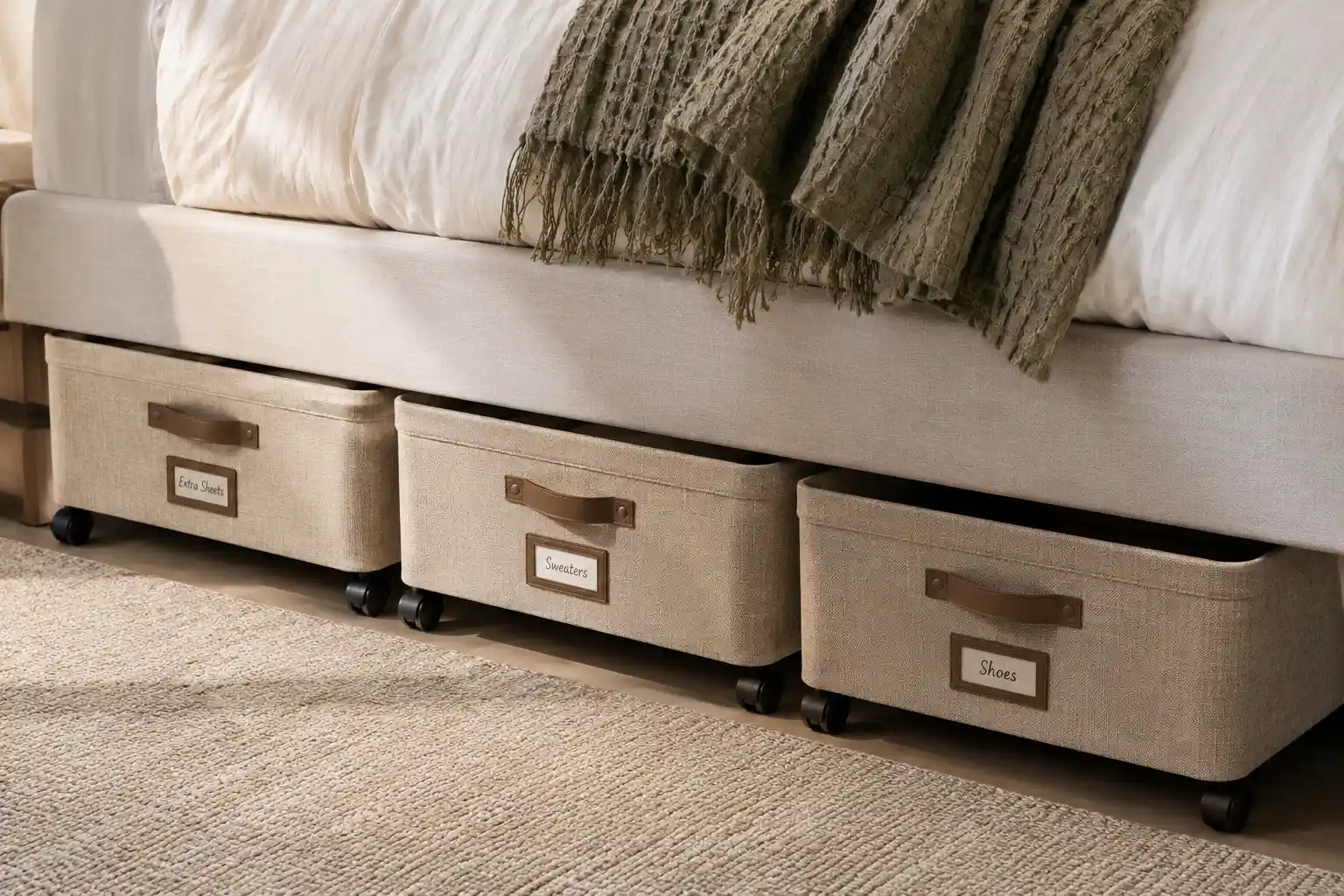 Optimize Under-Bed Storage