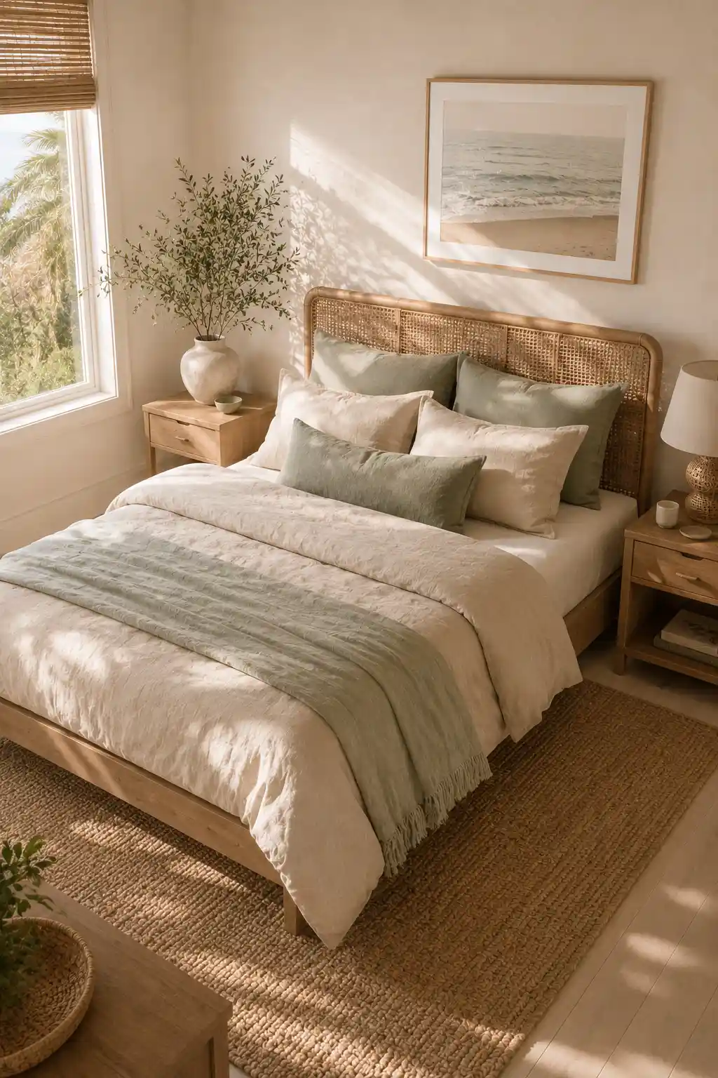 Coastal Sage and Sandy Beige Tones