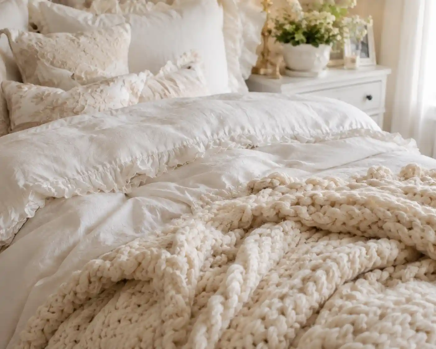 Layered Ruffled Bedding