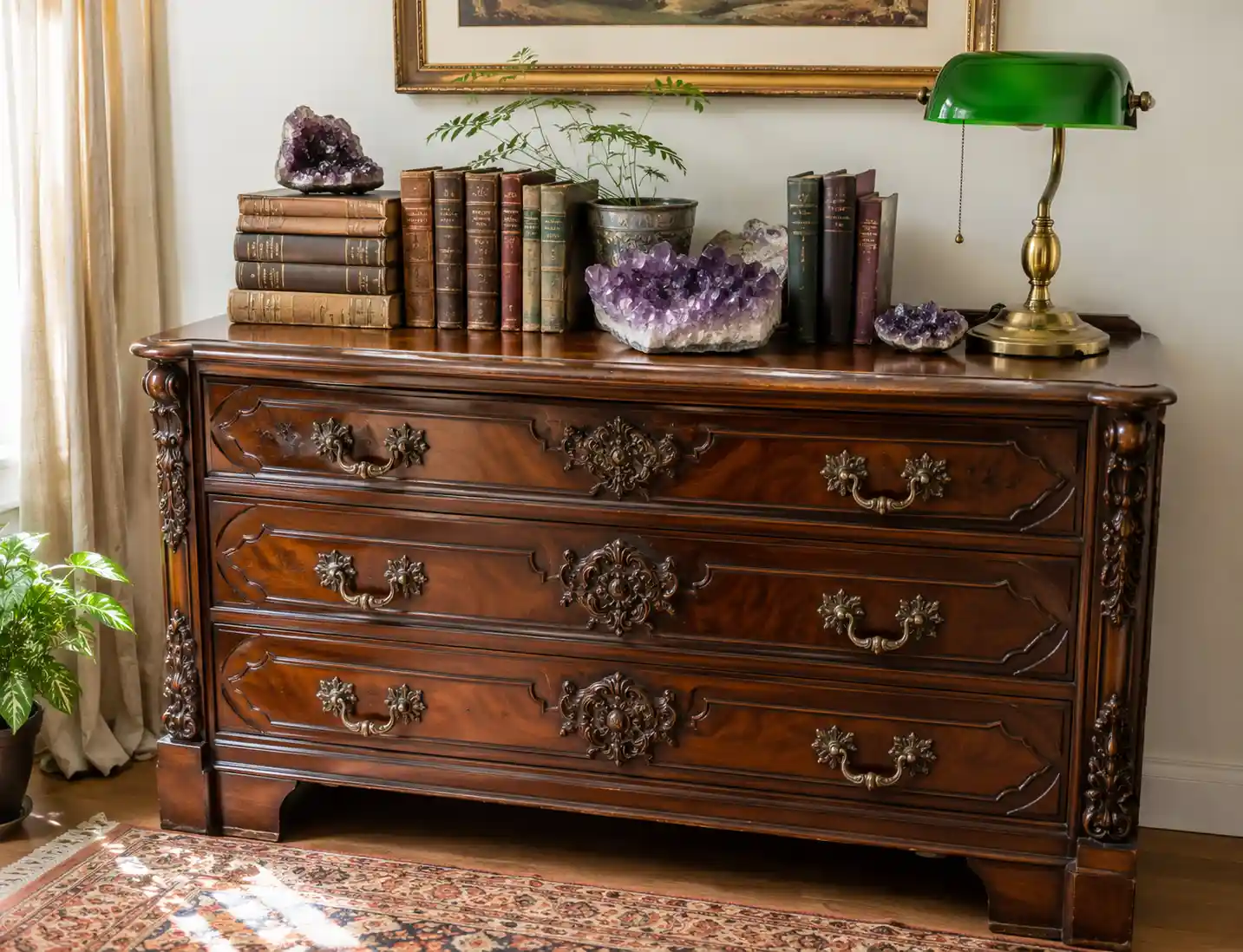 Vintage Ornate Furniture Pieces